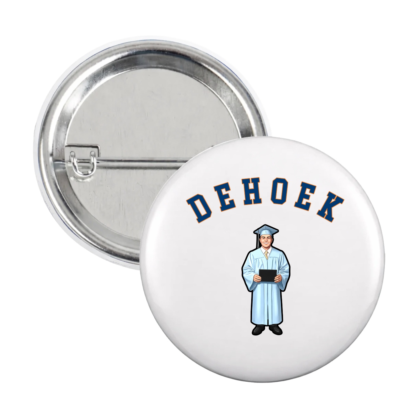 Game Day Button — Shirsey Arch in White