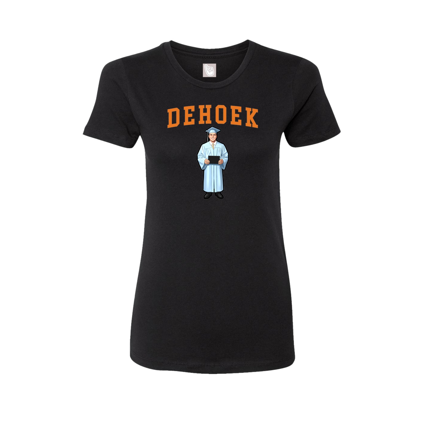Fitted Women's Tee — Shirsey in Black