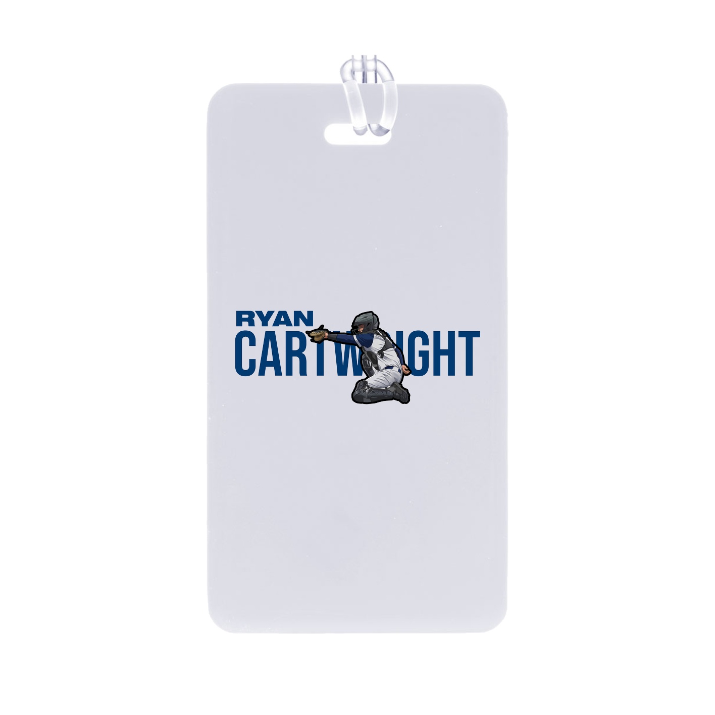 Bag Tag — Player Name in Classic