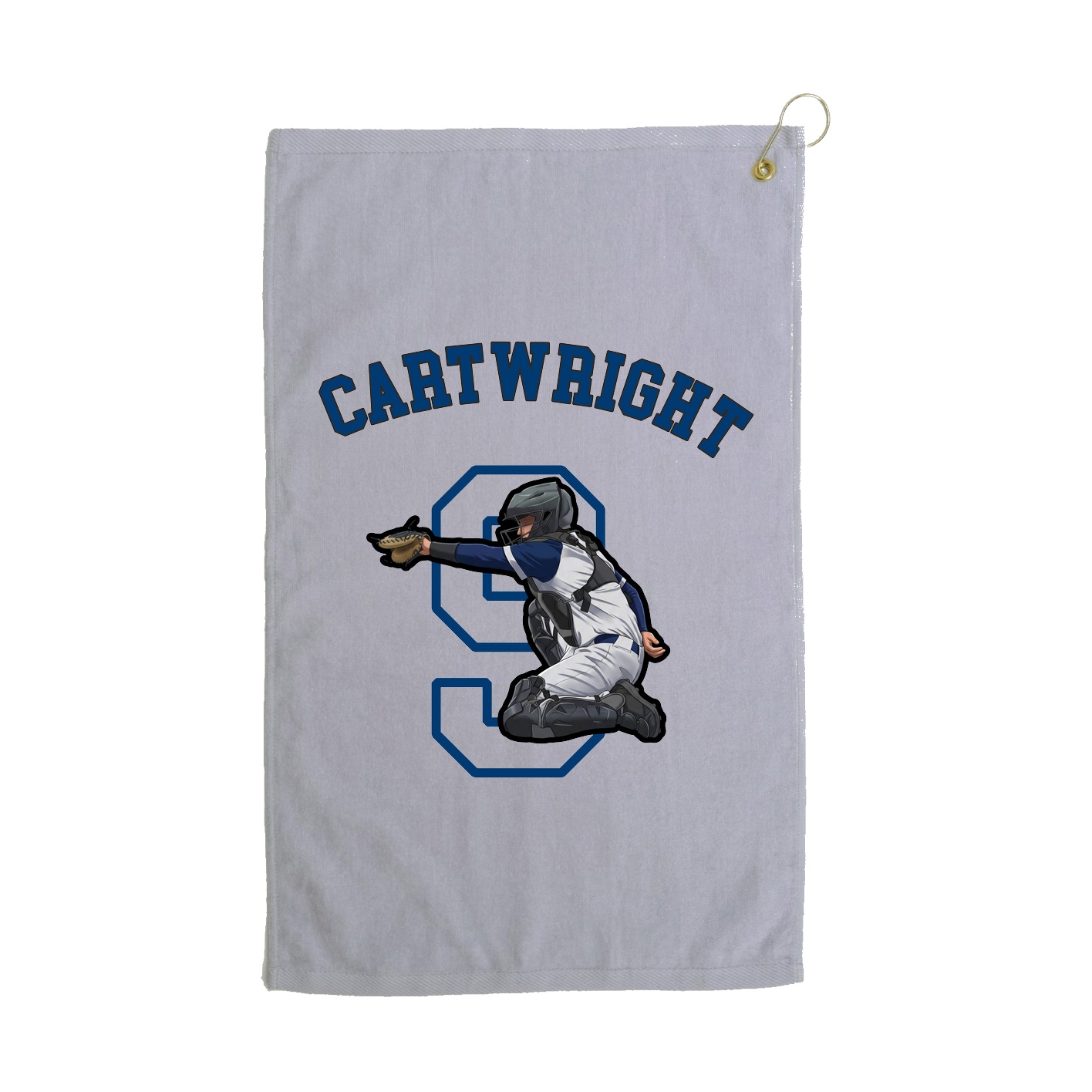 Golf Towel — Shirsey Arch in Grey