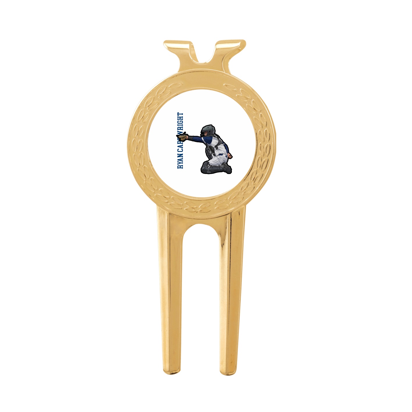 Divot Tool with Ball Marker — Name Vertical in Classic