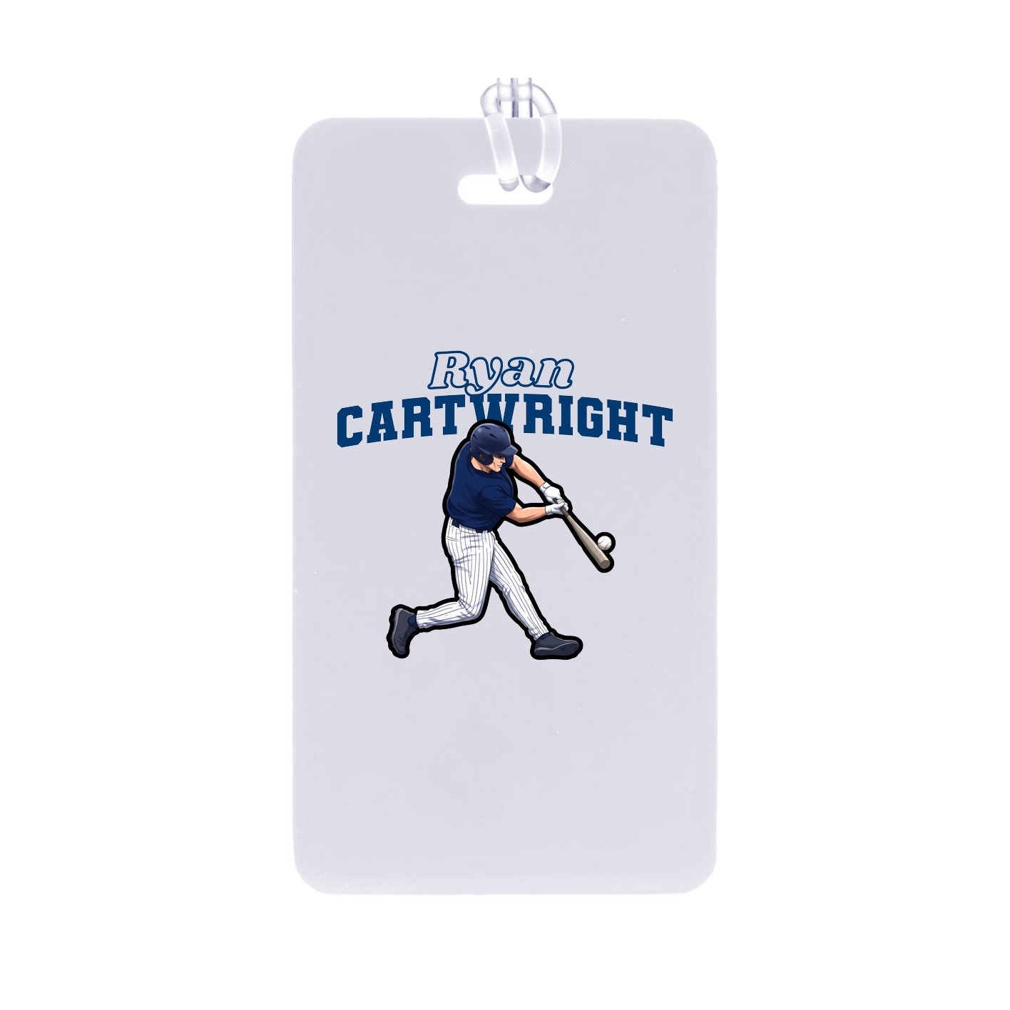 Bag Tag — Name Arch in Classic