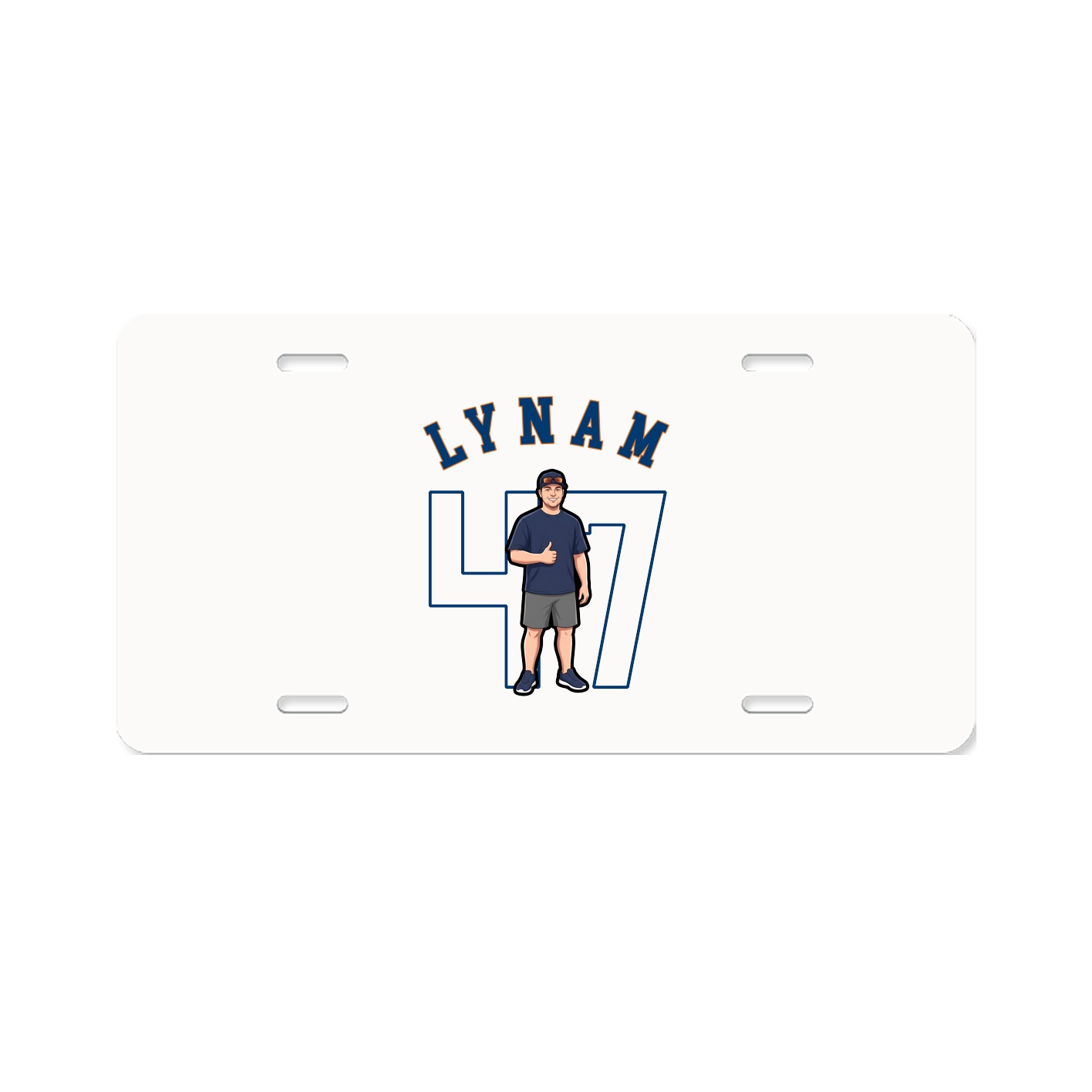 License Plate — Shirsey Arch in Classic
