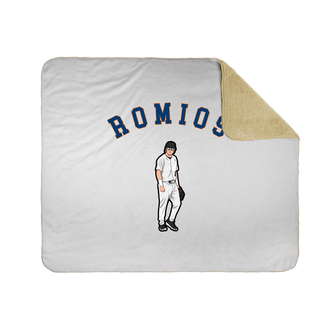 Throw Blanket — Shirsey Arch in White