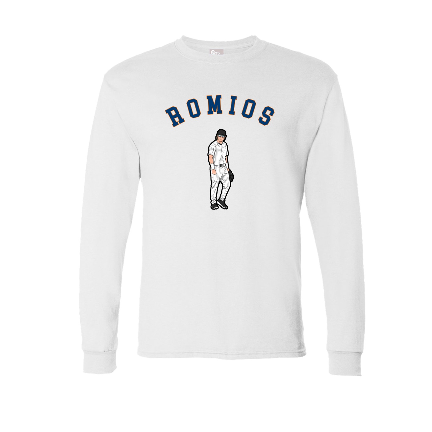 Long Sleeve Tee — Shirsey Arch in White