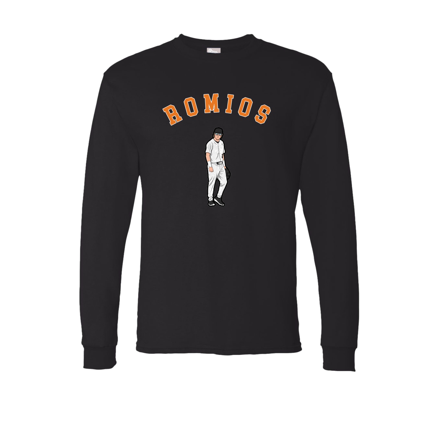 Long Sleeve Tee — Shirsey Arch in Black