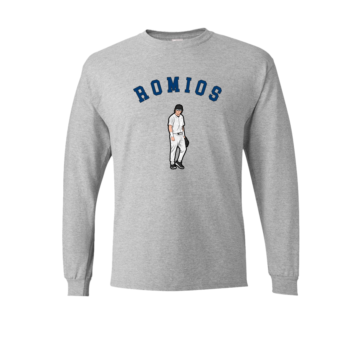 Long Sleeve Tee — Shirsey Arch in Grey