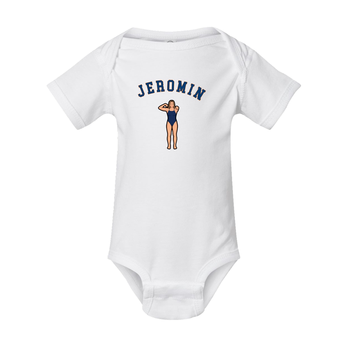 Baby Onesie — Shirsey Arch in White