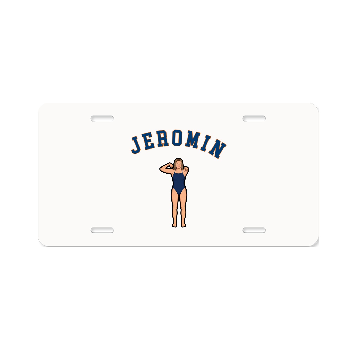 License Plate — Shirsey Arch in Classic