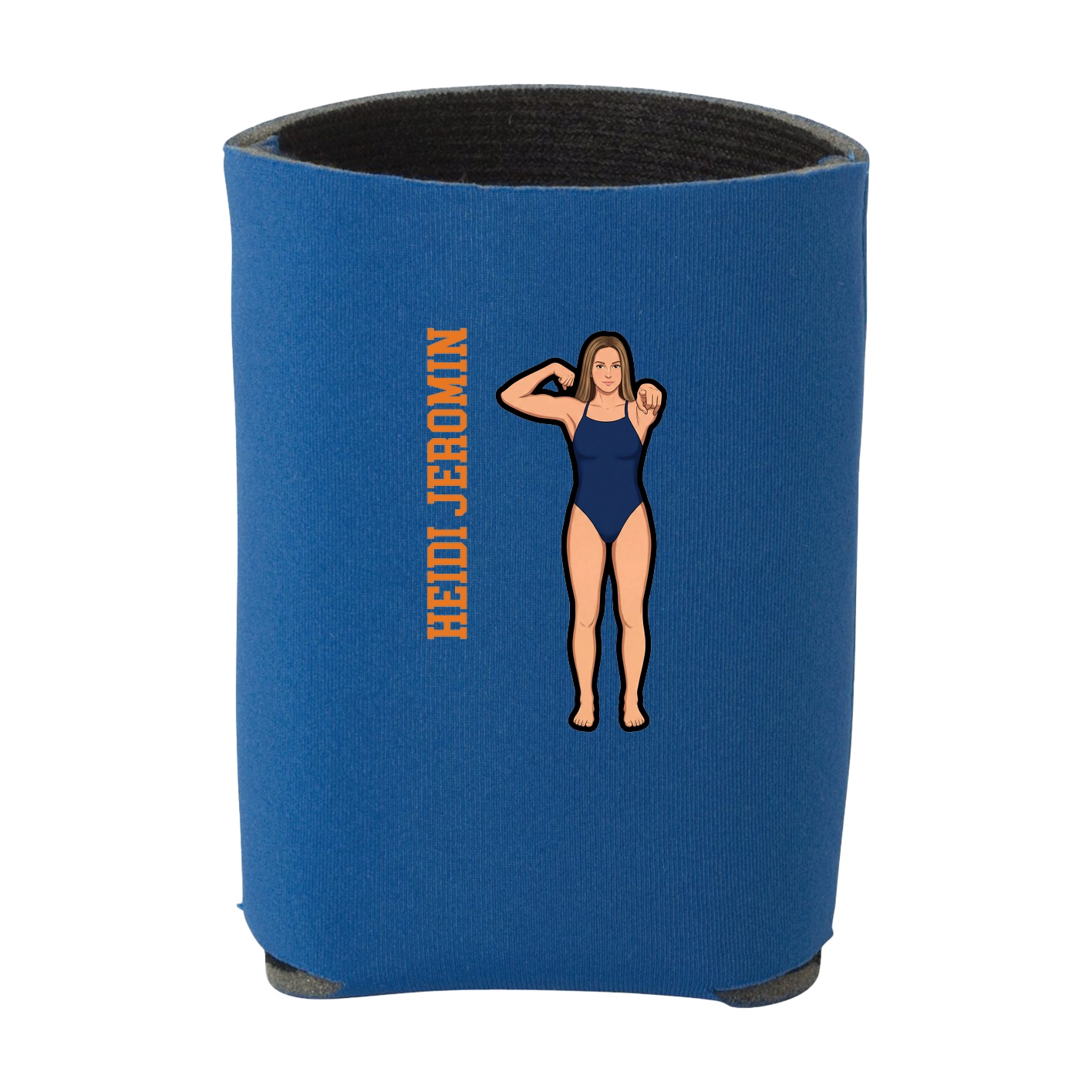 Can Holder — Name Vertical in Royal