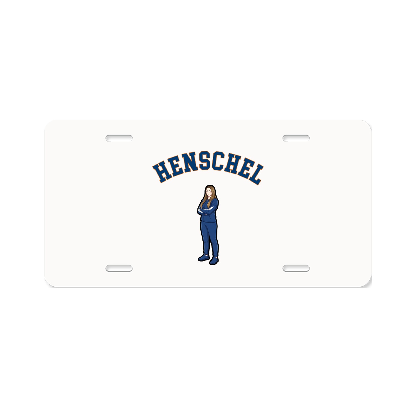License Plate — Shirsey Arch in Classic