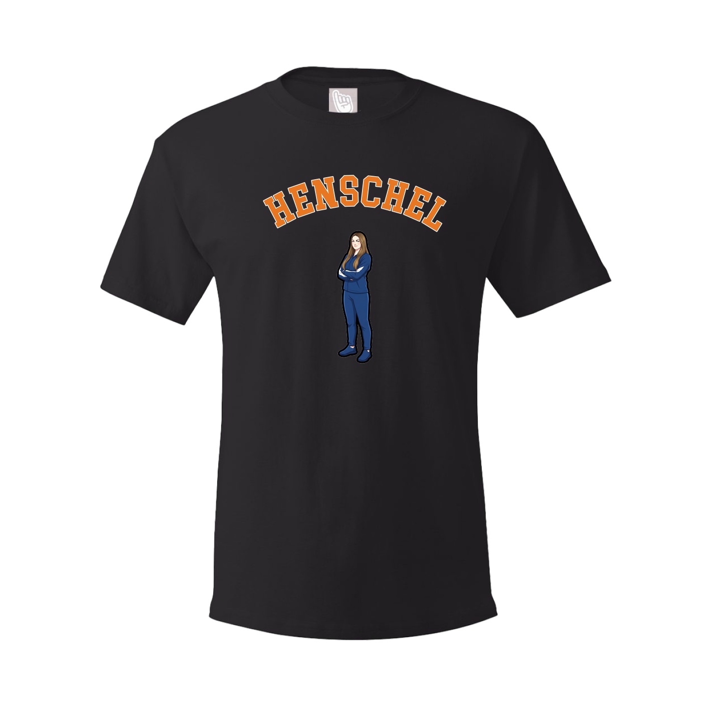 Youth Tee — Shirsey Arch in Black