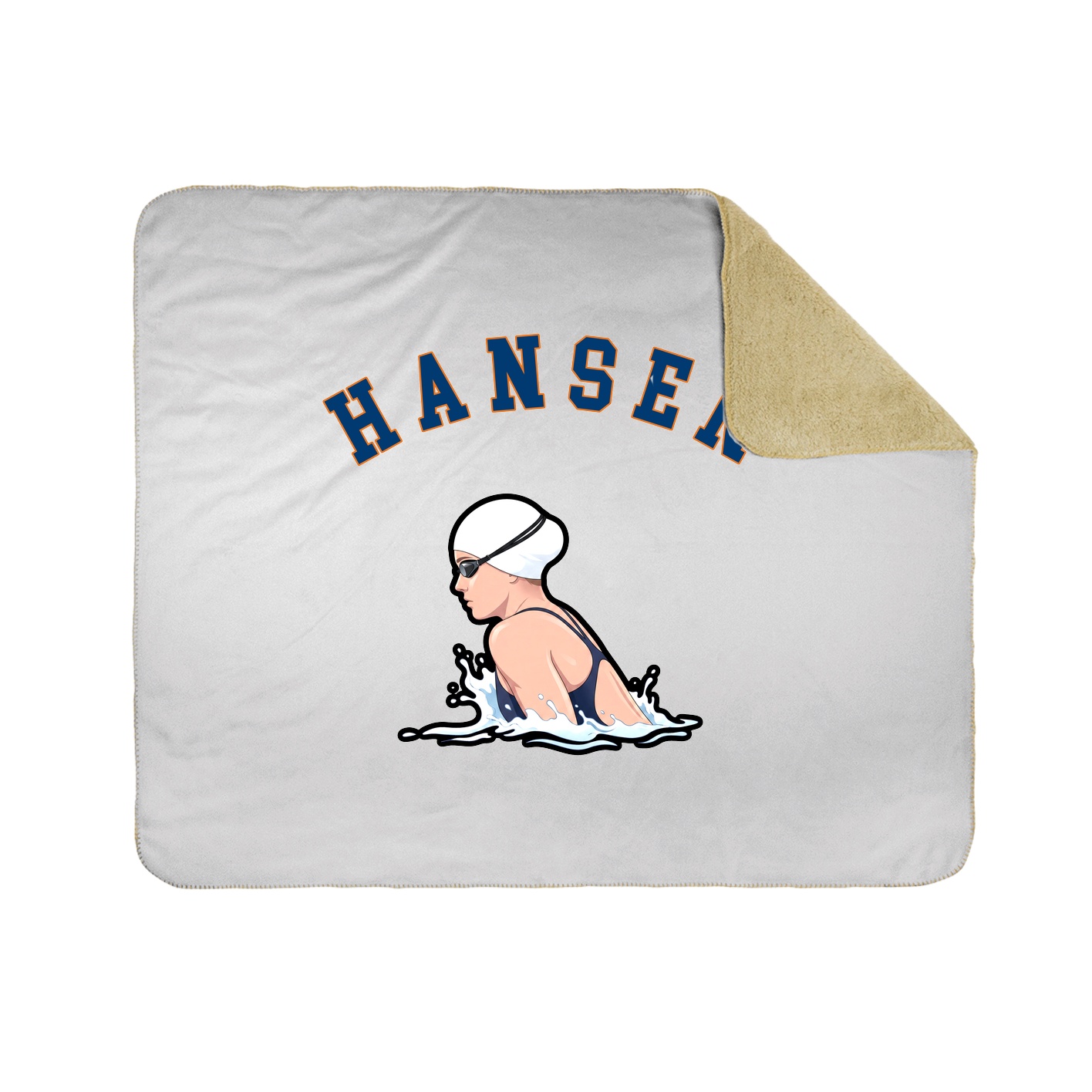 Throw Blanket — Shirsey Arch in White