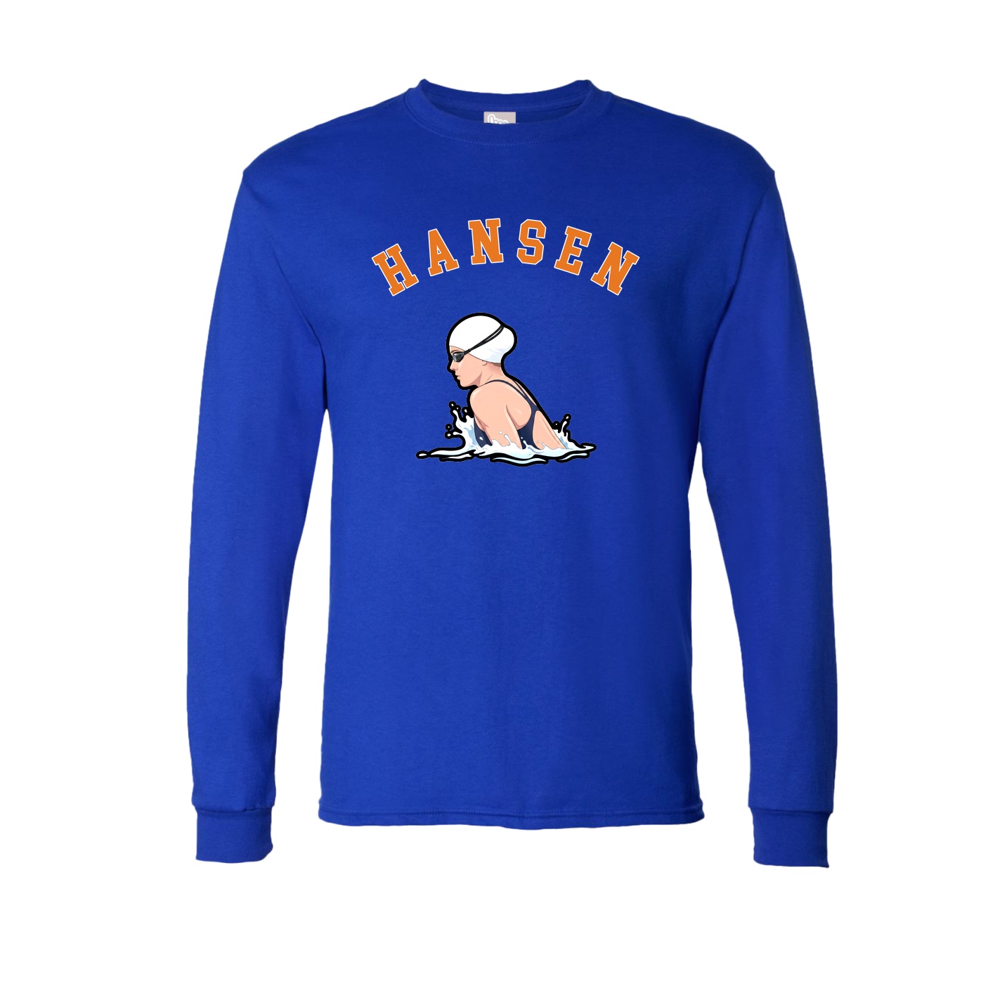Long Sleeve Tee — Shirsey Arch in Royal