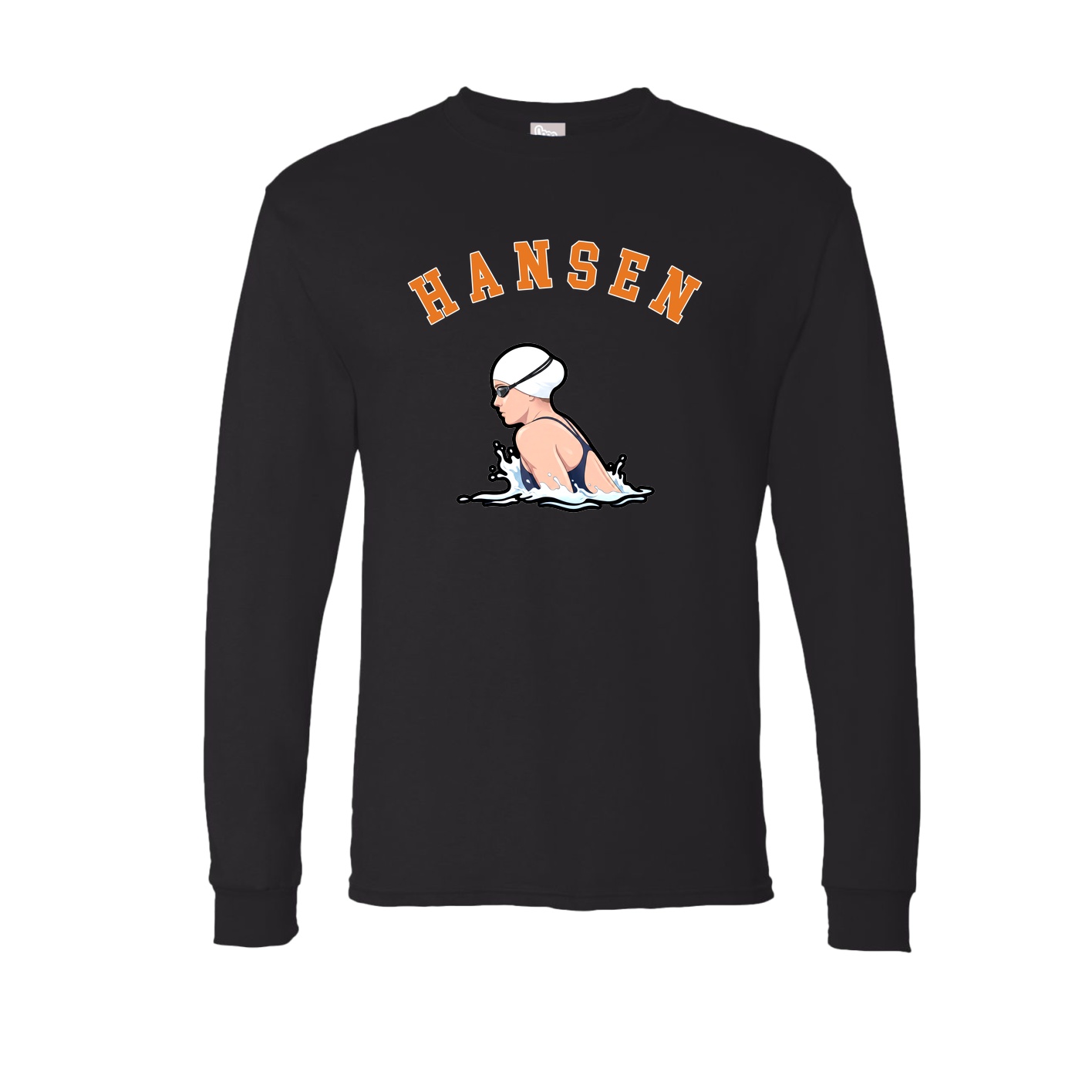 Long Sleeve Tee — Shirsey Arch in Black