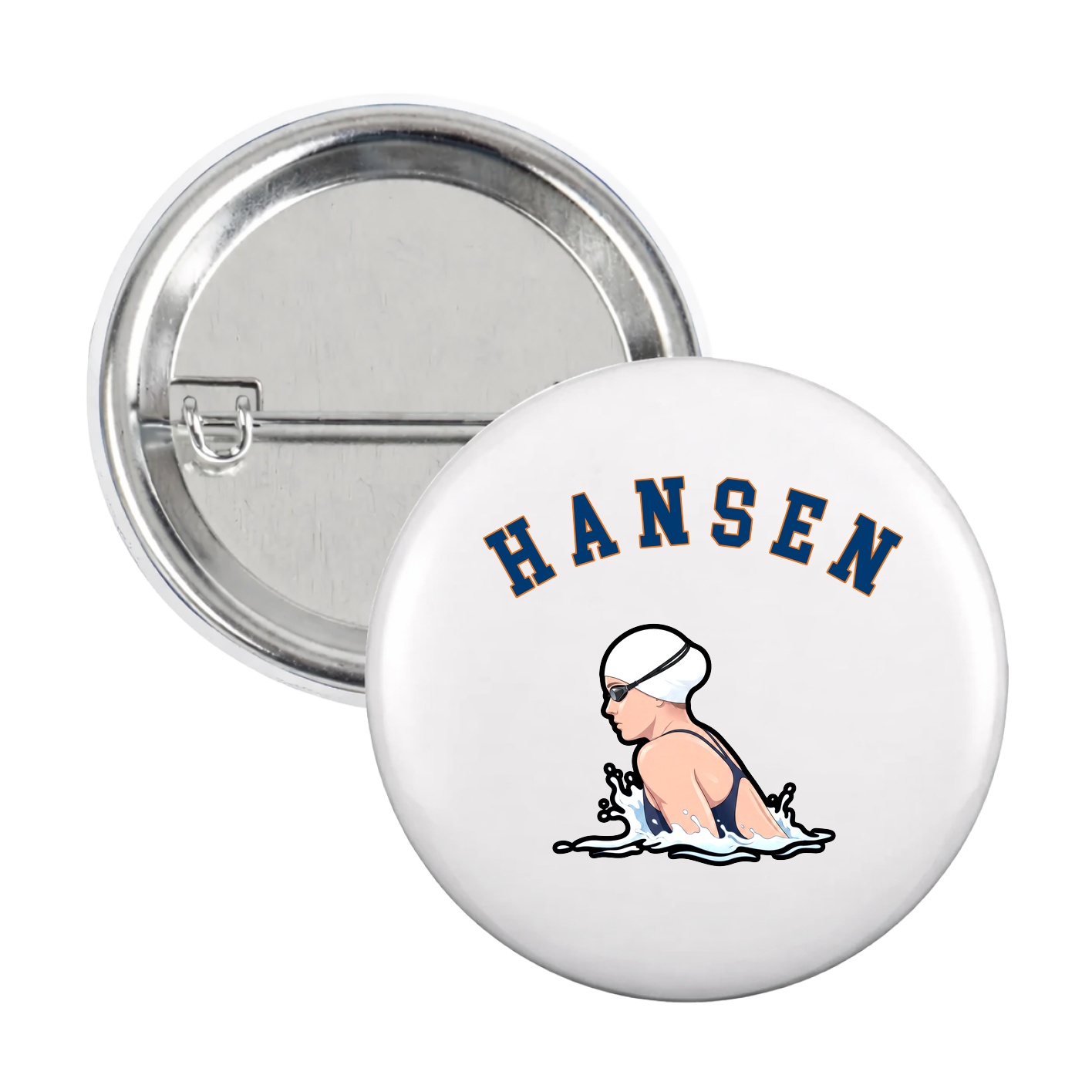 Game Day Button — Shirsey Arch in White