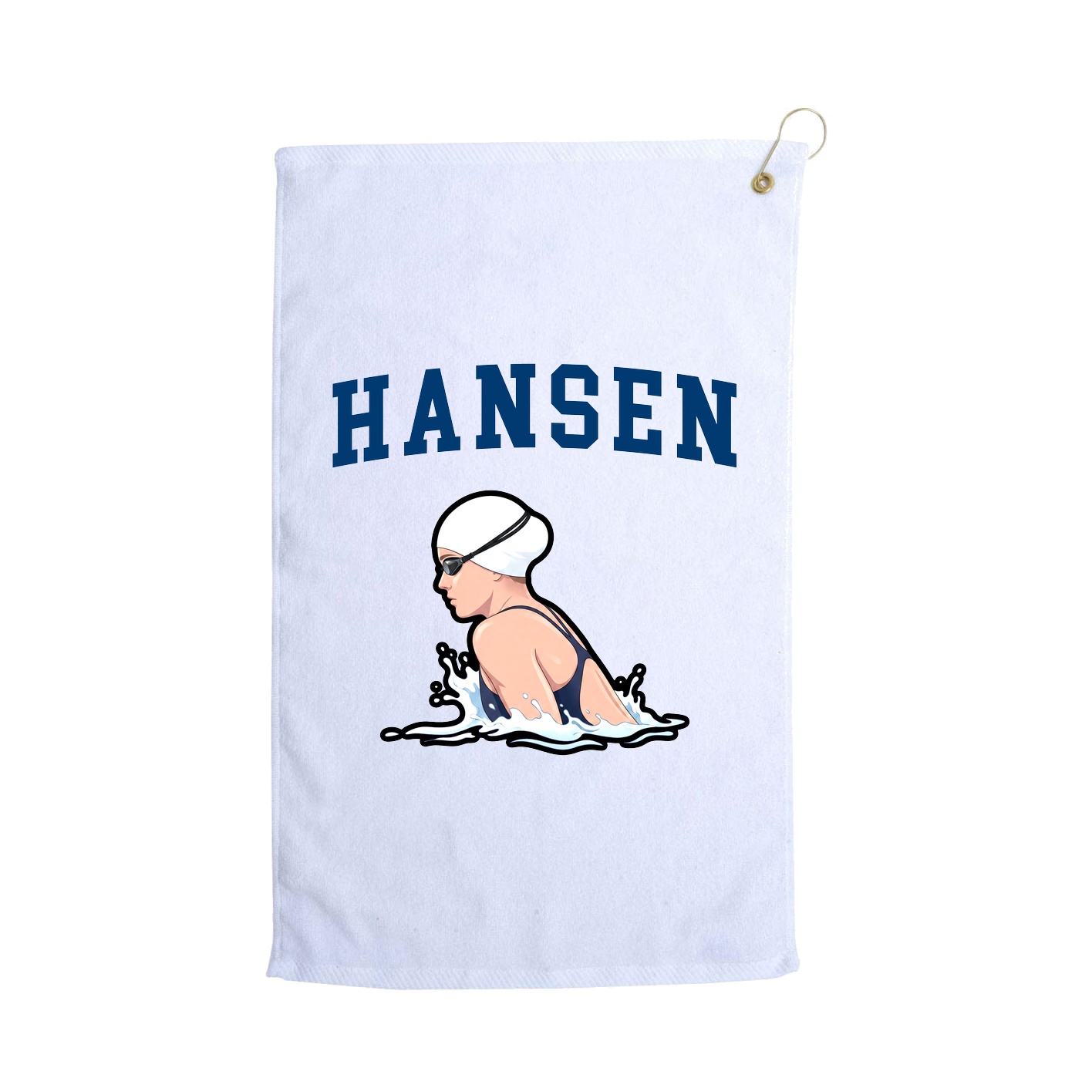 Golf Towel — Shirsey in White