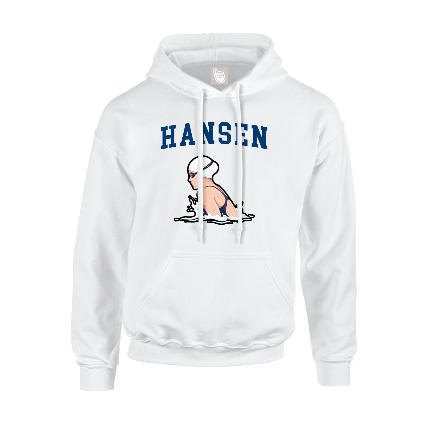 Youth Hoodie — Shirsey in White