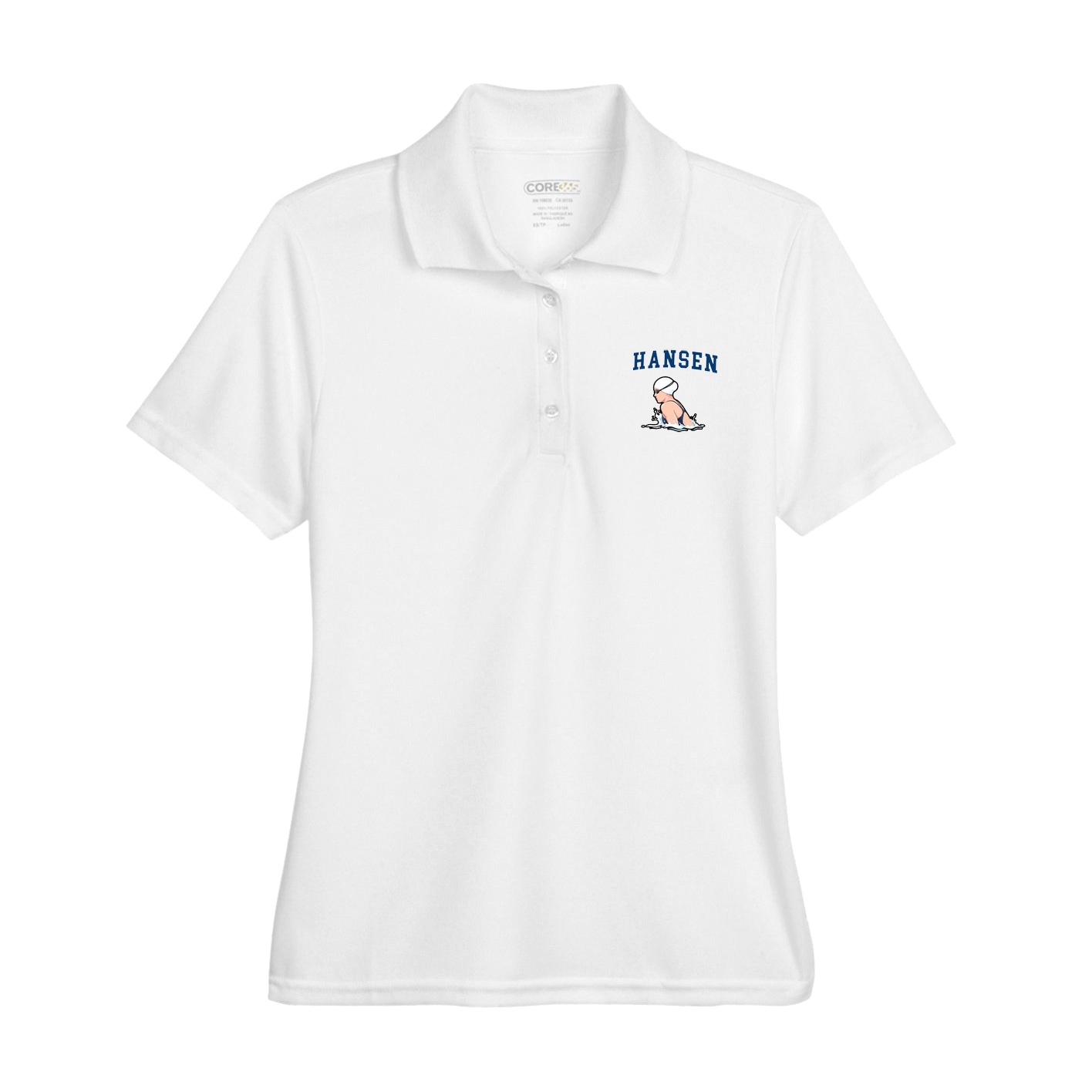 Womens Performance Polo — Shirsey in White