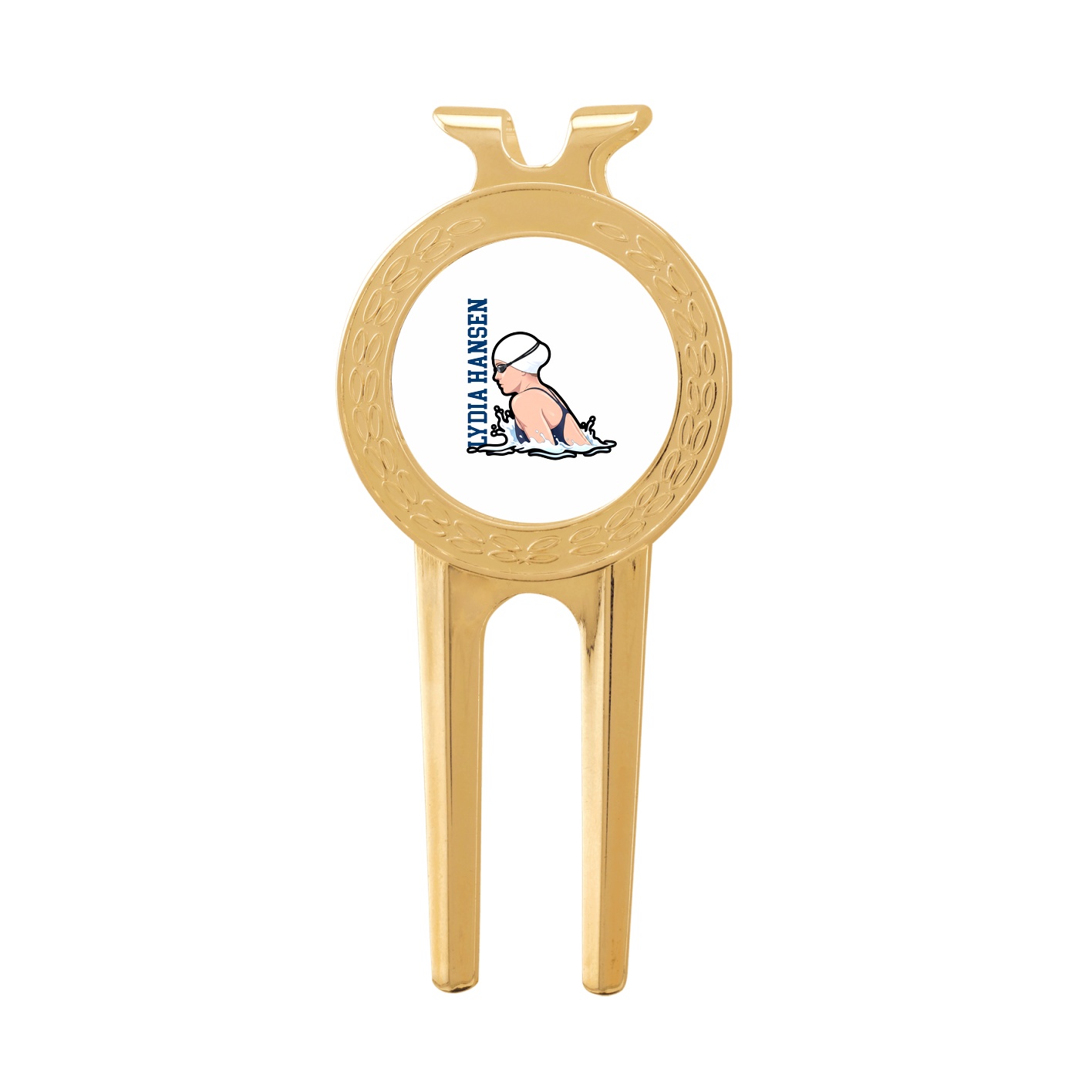 Divot Tool with Ball Marker — Name Vertical in Classic
