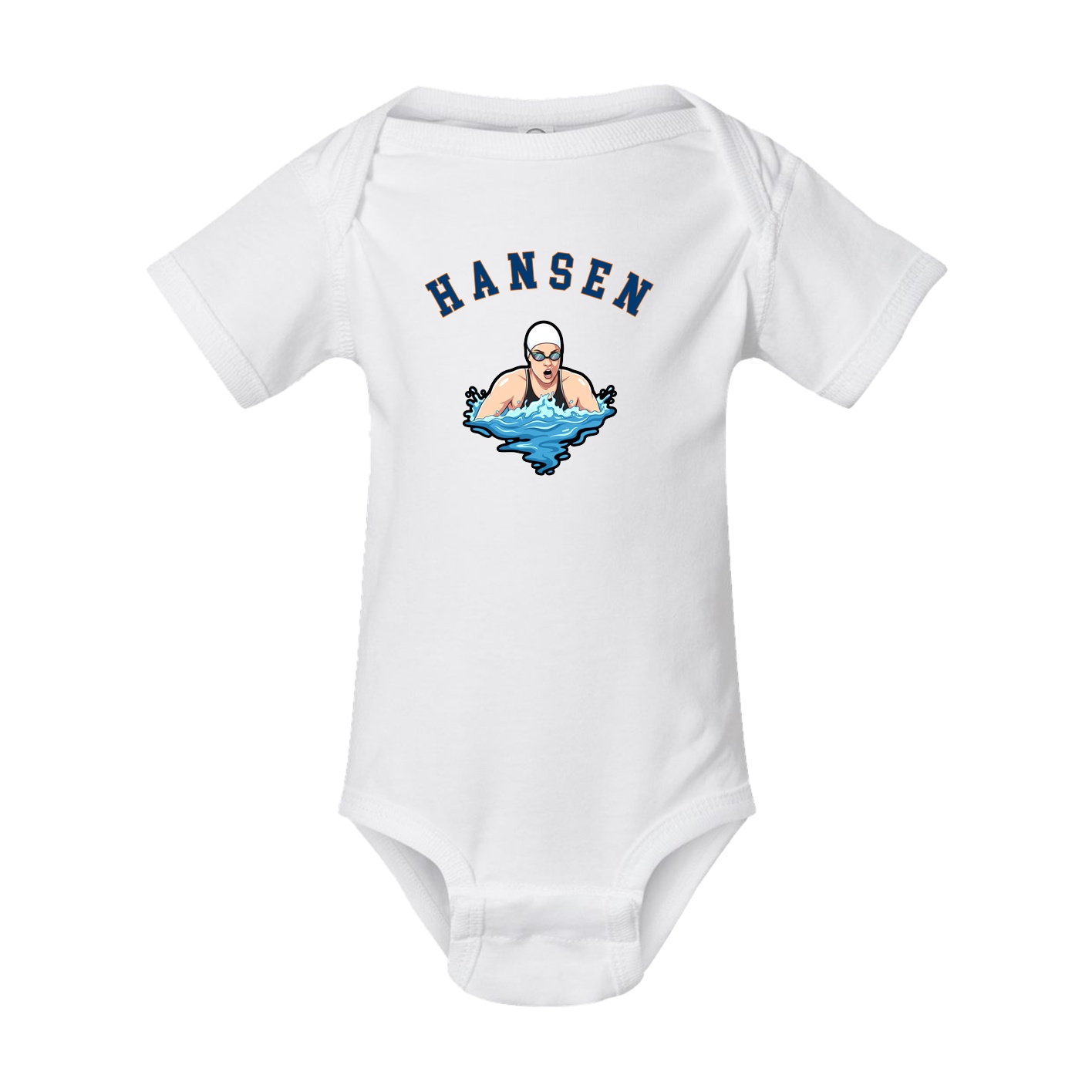 Baby Onesie — Shirsey Arch in White