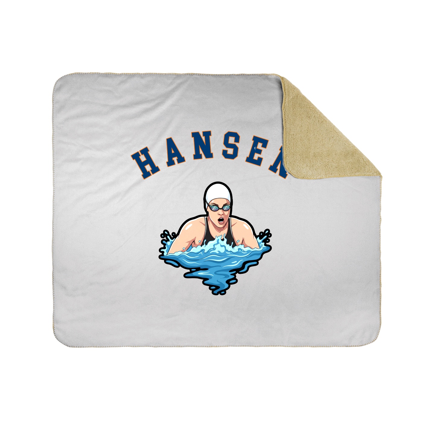 Throw Blanket — Shirsey Arch in White