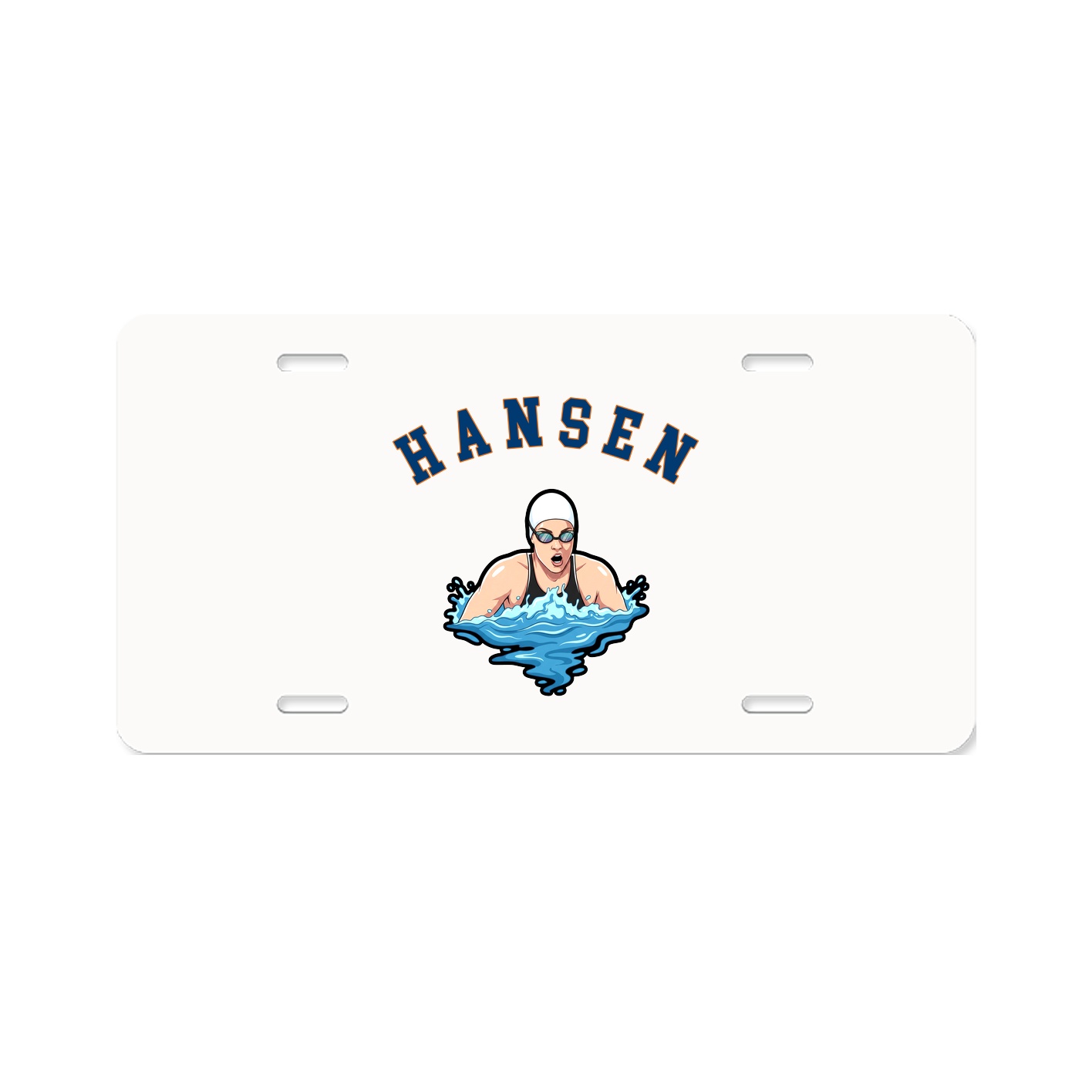License Plate — Shirsey Arch in Classic