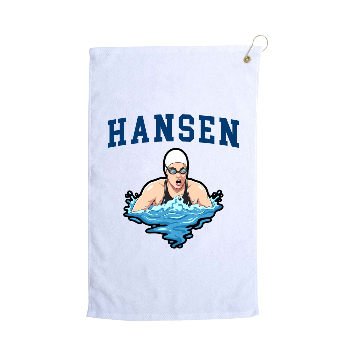 Golf Towel — Shirsey in White