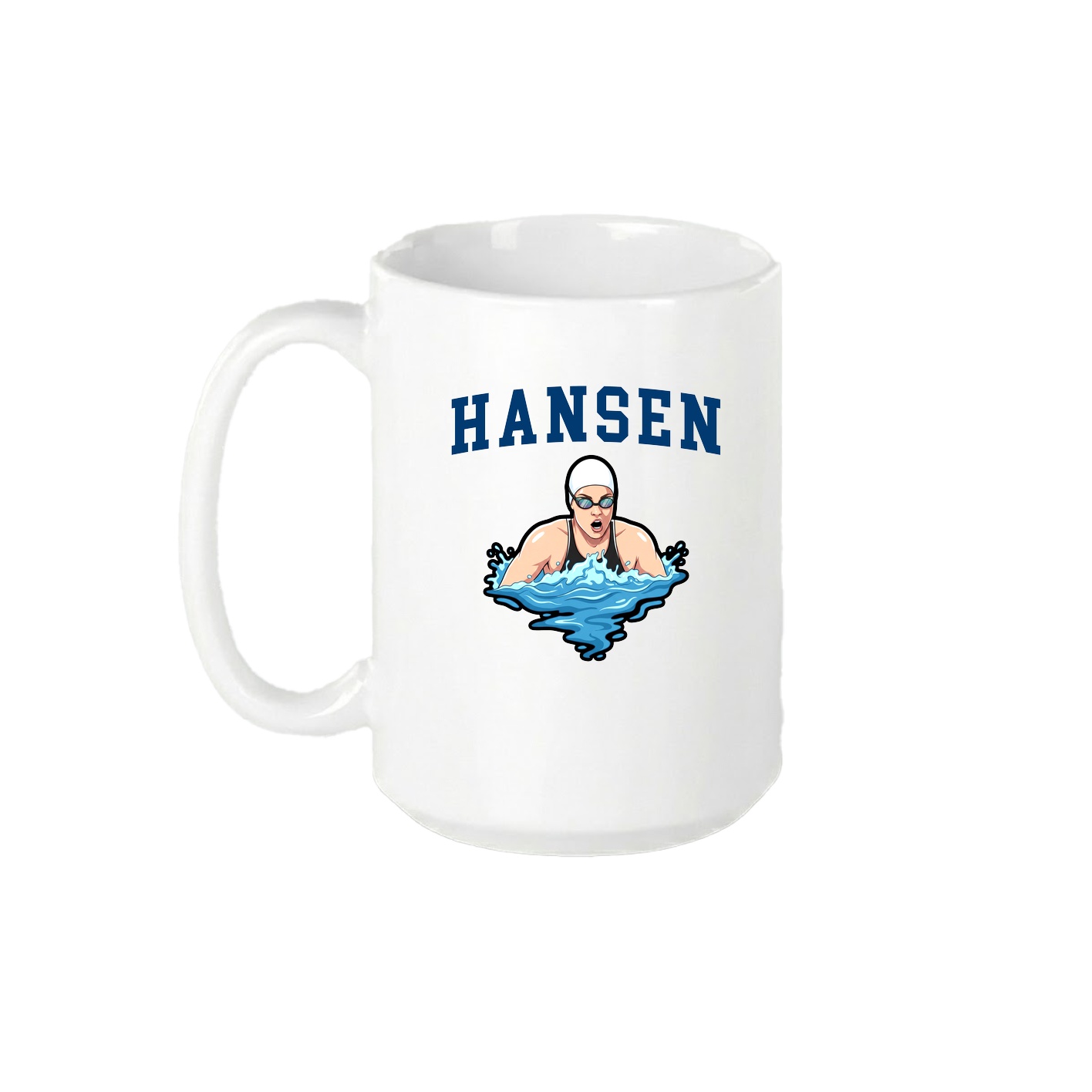 15oz Coffee Mug — Shirsey in White