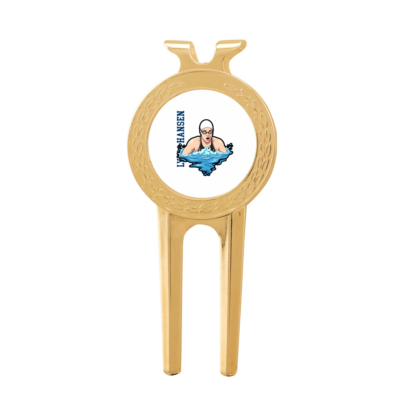 Divot Tool with Ball Marker — Name Vertical in Classic