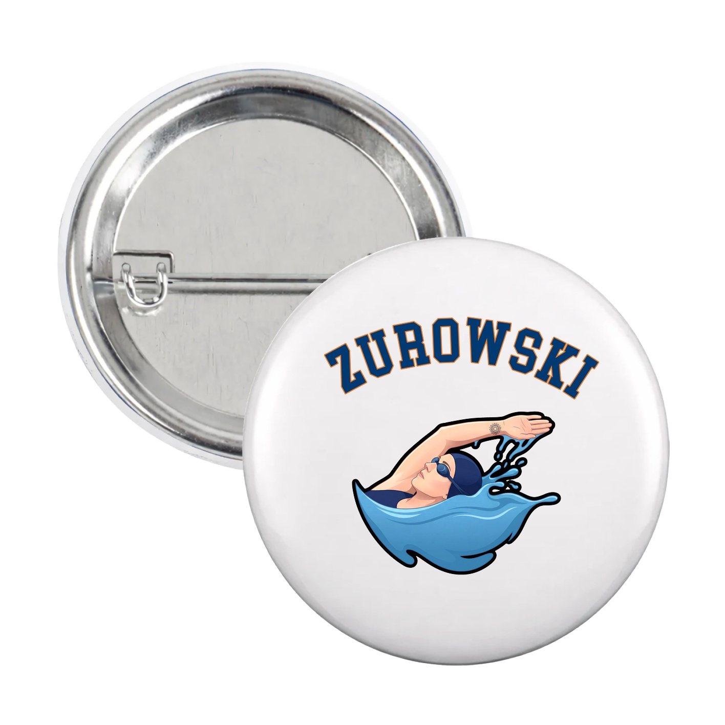 Game Day Button — Shirsey Arch in White