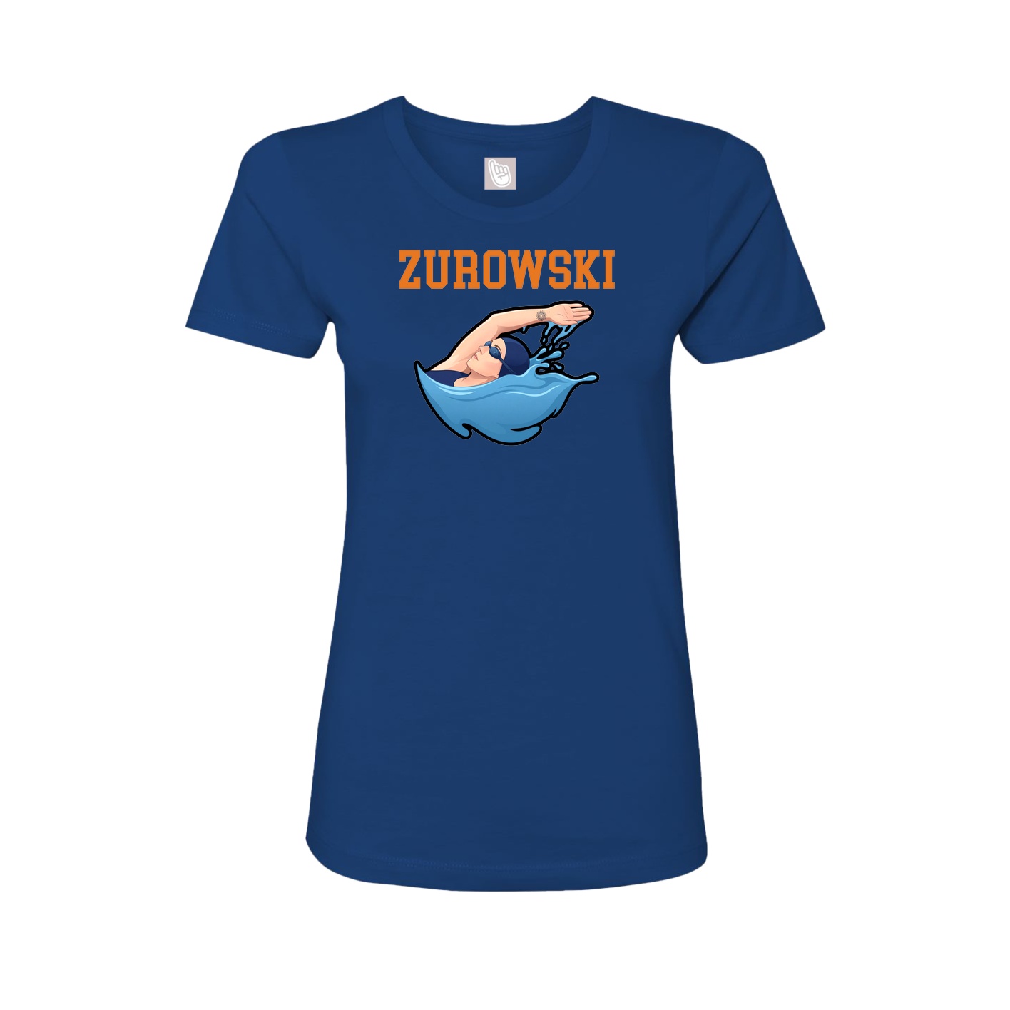 Fitted Women's Tee — Shirsey in Royal