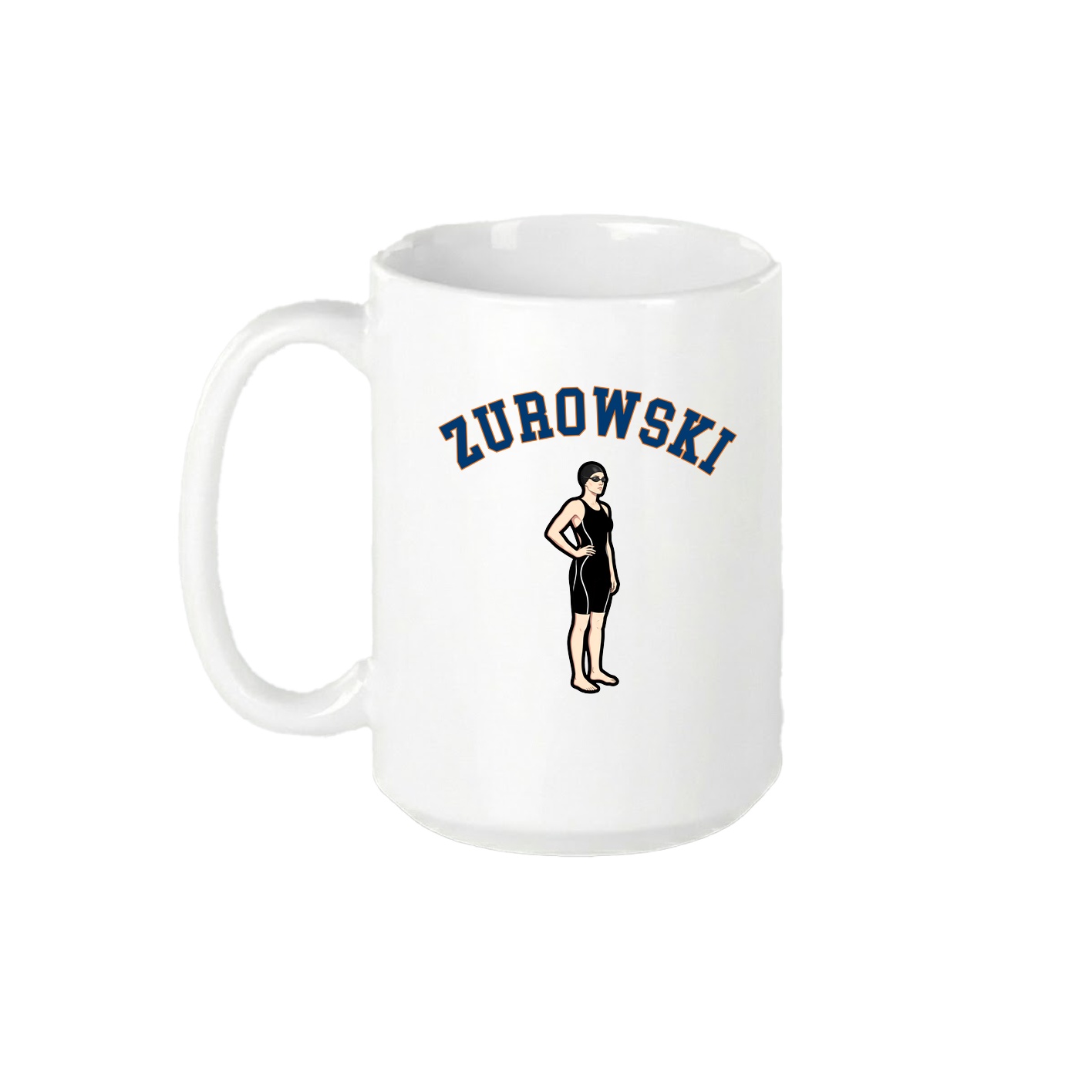 15oz Coffee Mug — Shirsey Arch in White