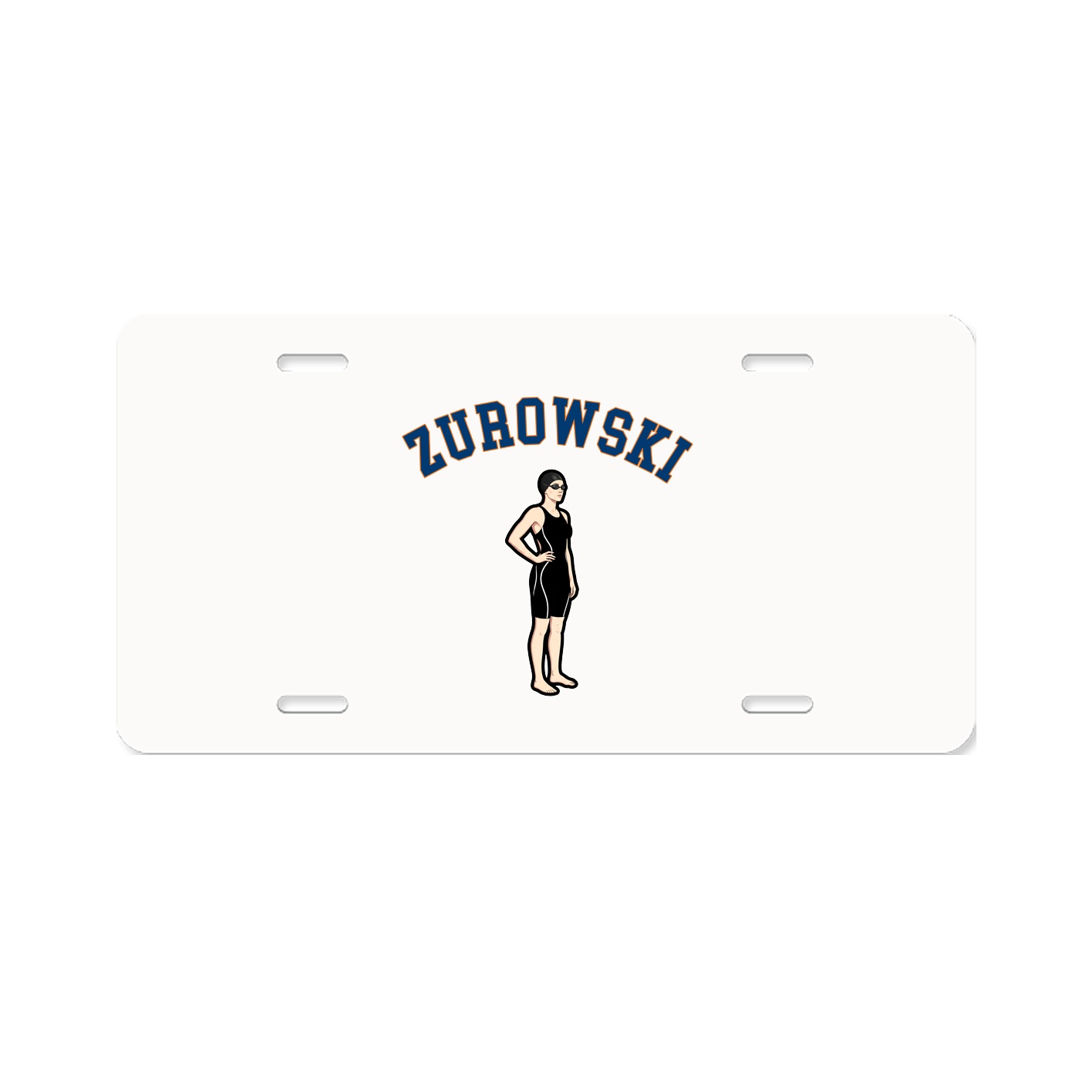 License Plate — Shirsey Arch in Classic