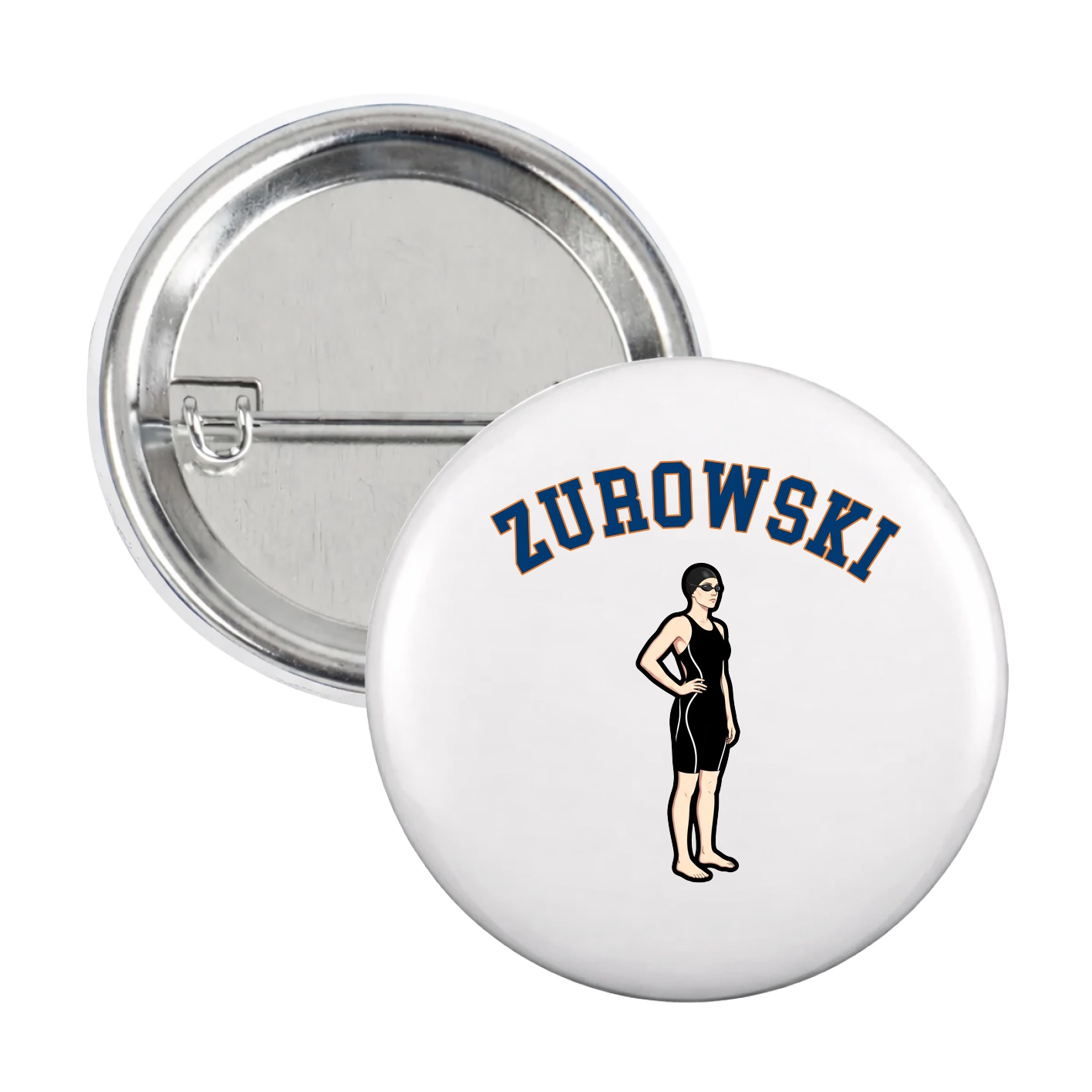 Game Day Button — Shirsey Arch in White