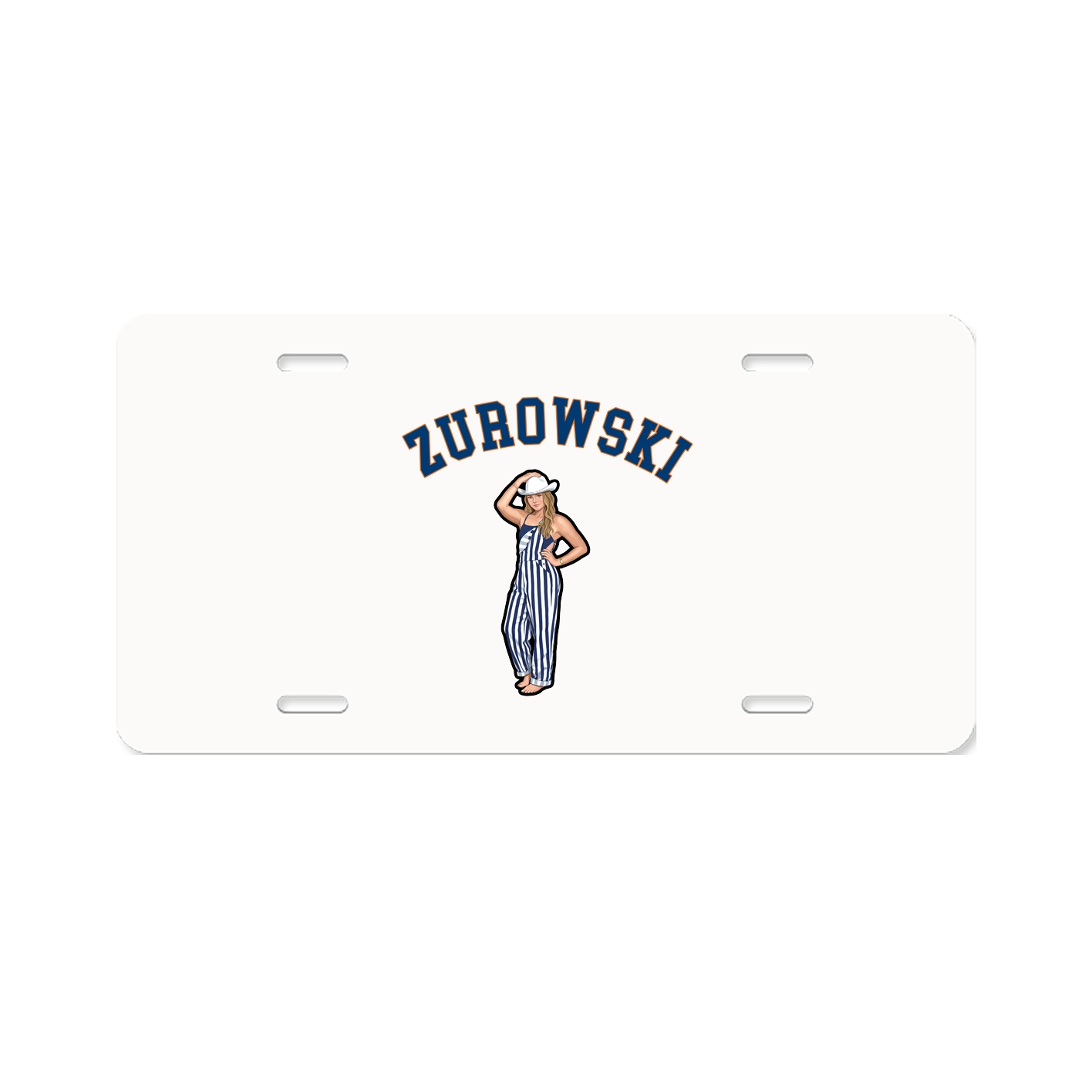 License Plate — Shirsey Arch in Classic