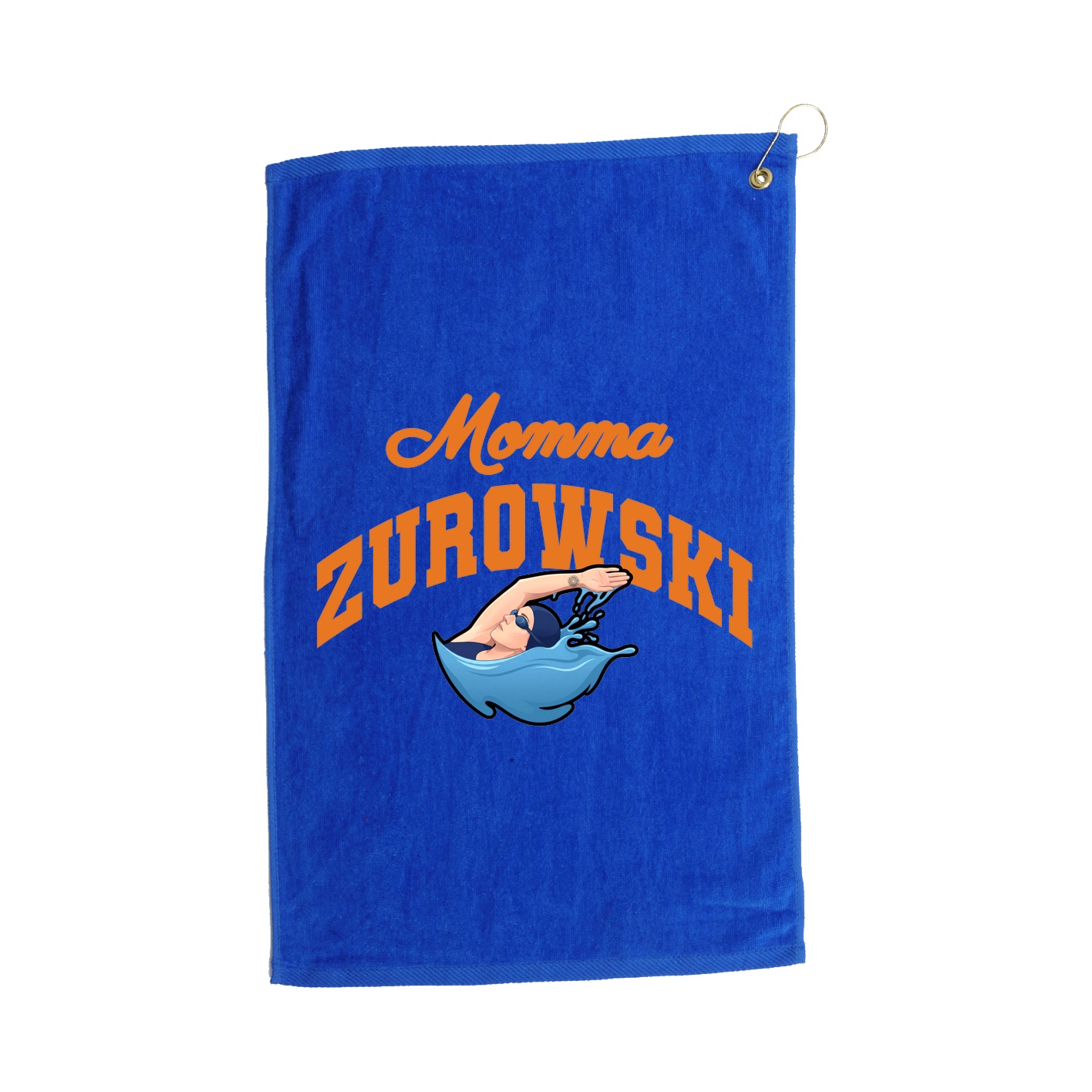 Golf Towel — Mothers Day Arch in Royal