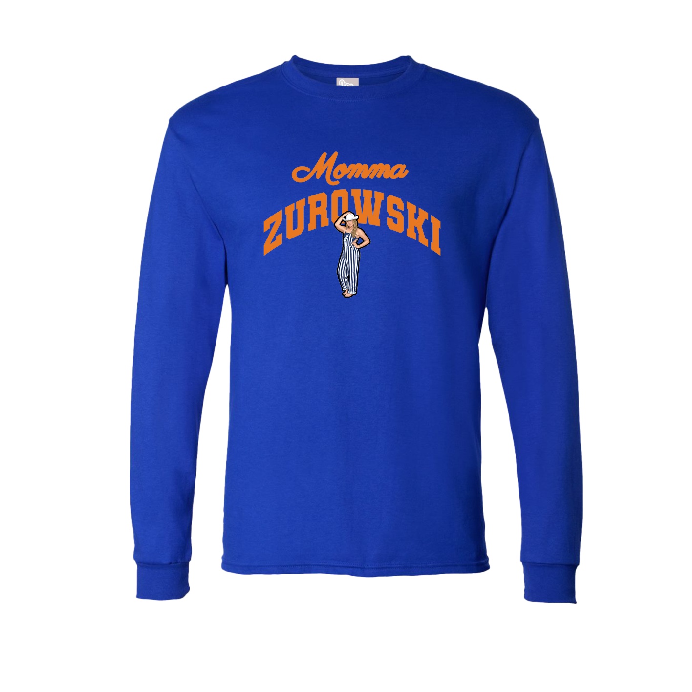 Long Sleeve Tee — Mothers Day Arch in Royal
