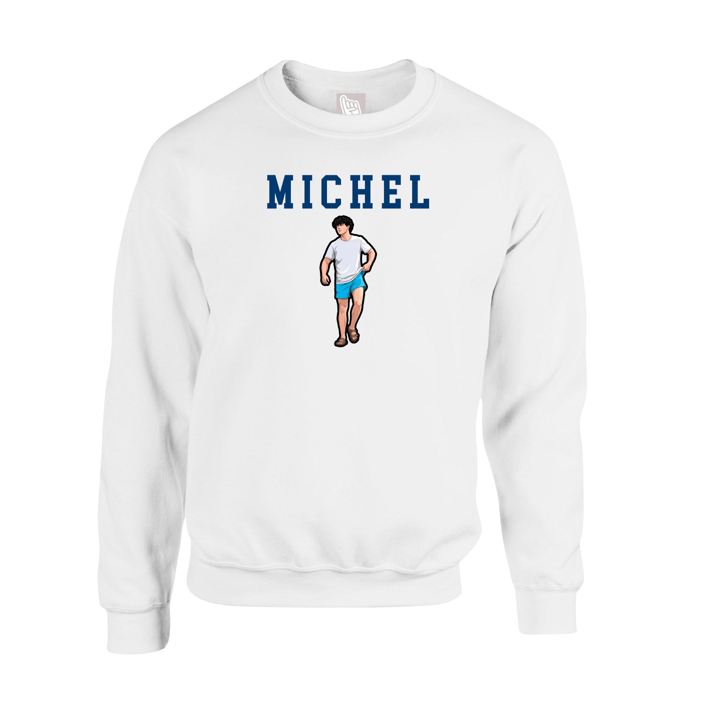 Fleece Crew — Shirsey in White