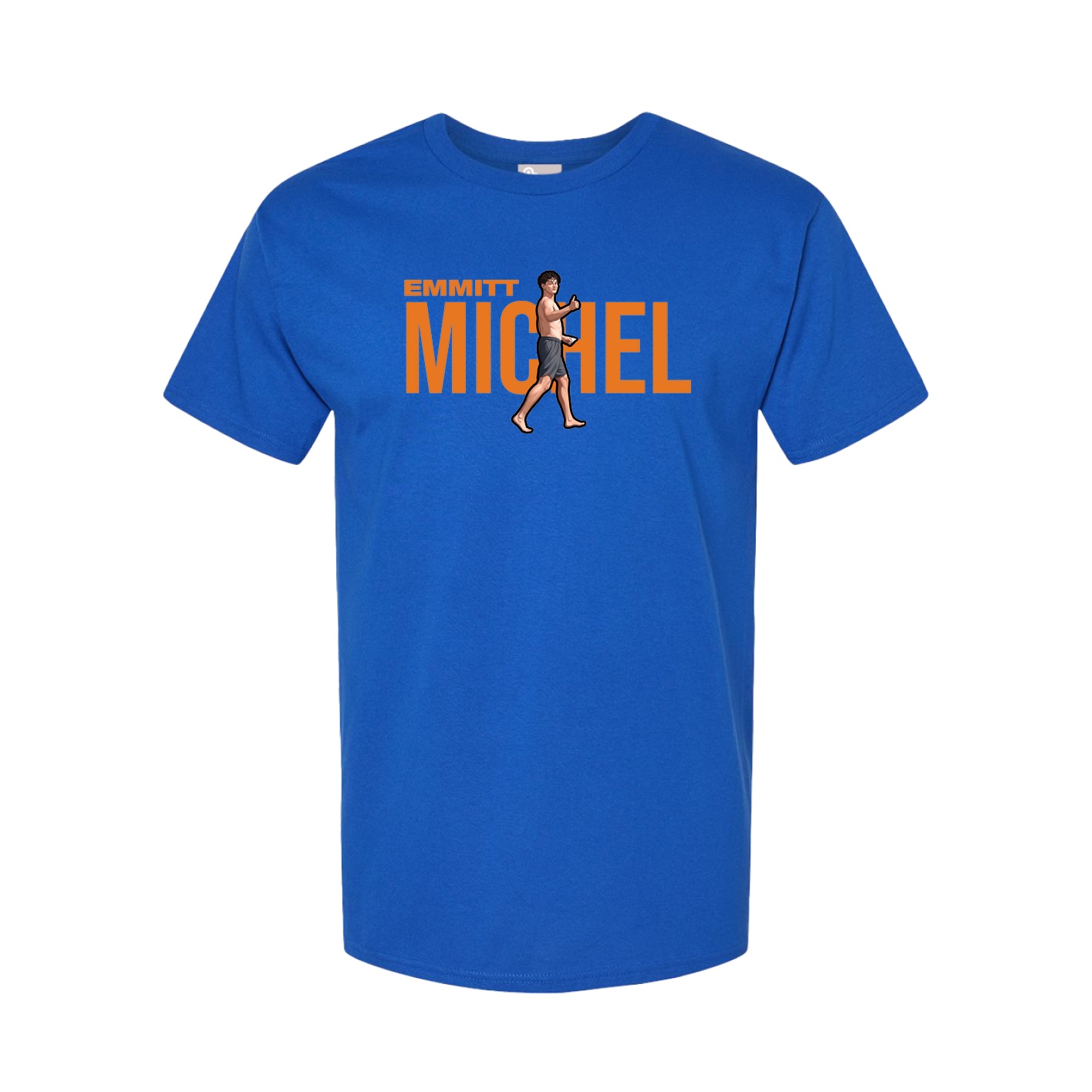 Youth Tee — Player Name in Royal