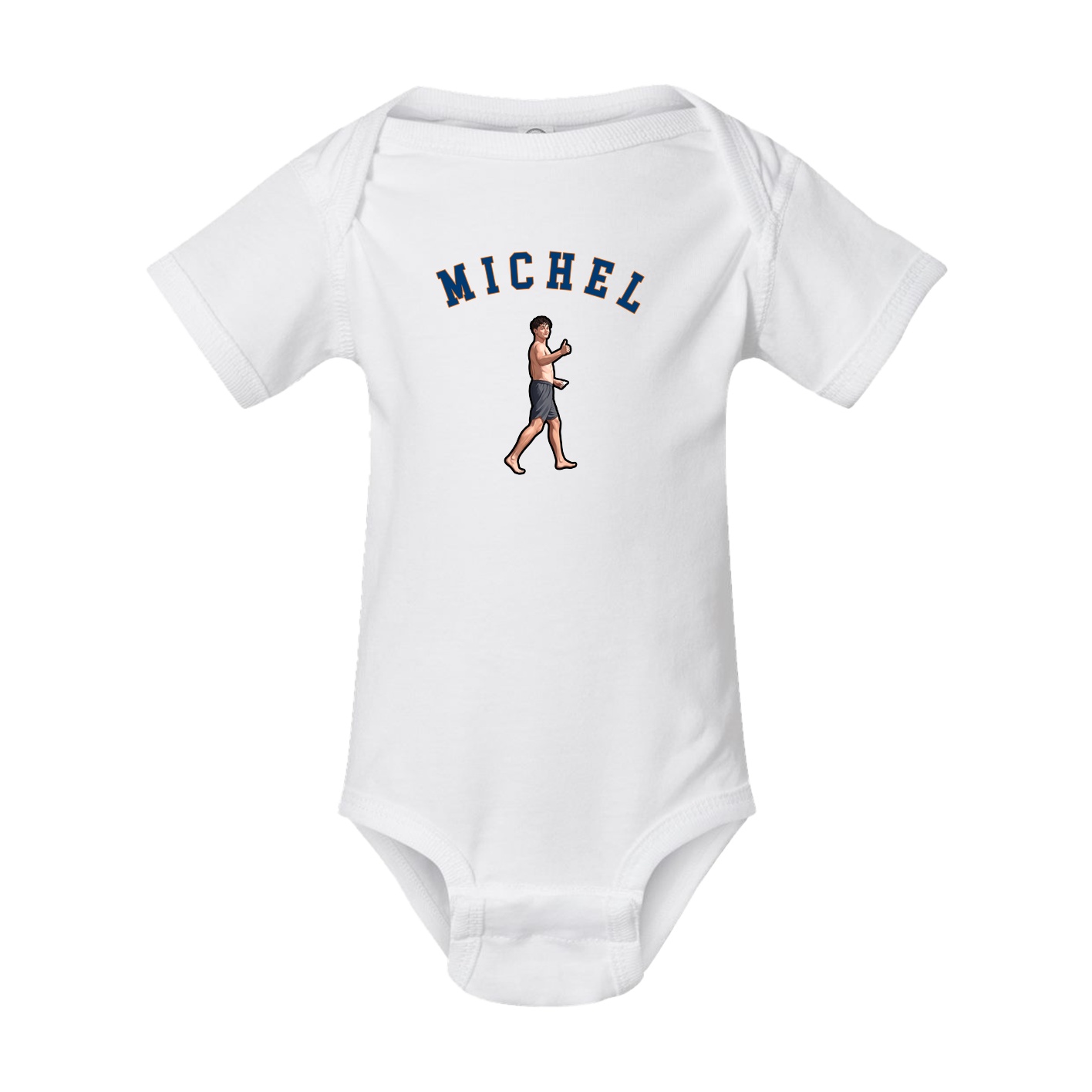 Baby Onesie — Shirsey Arch in White
