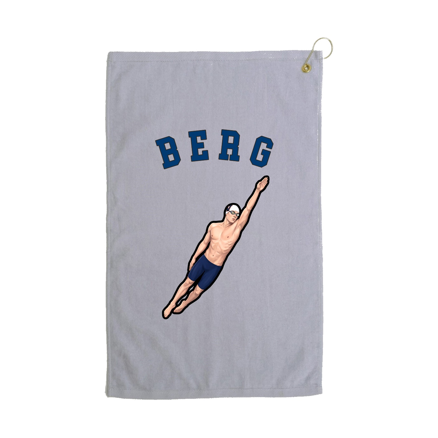 Golf Towel — Shirsey Arch in Grey