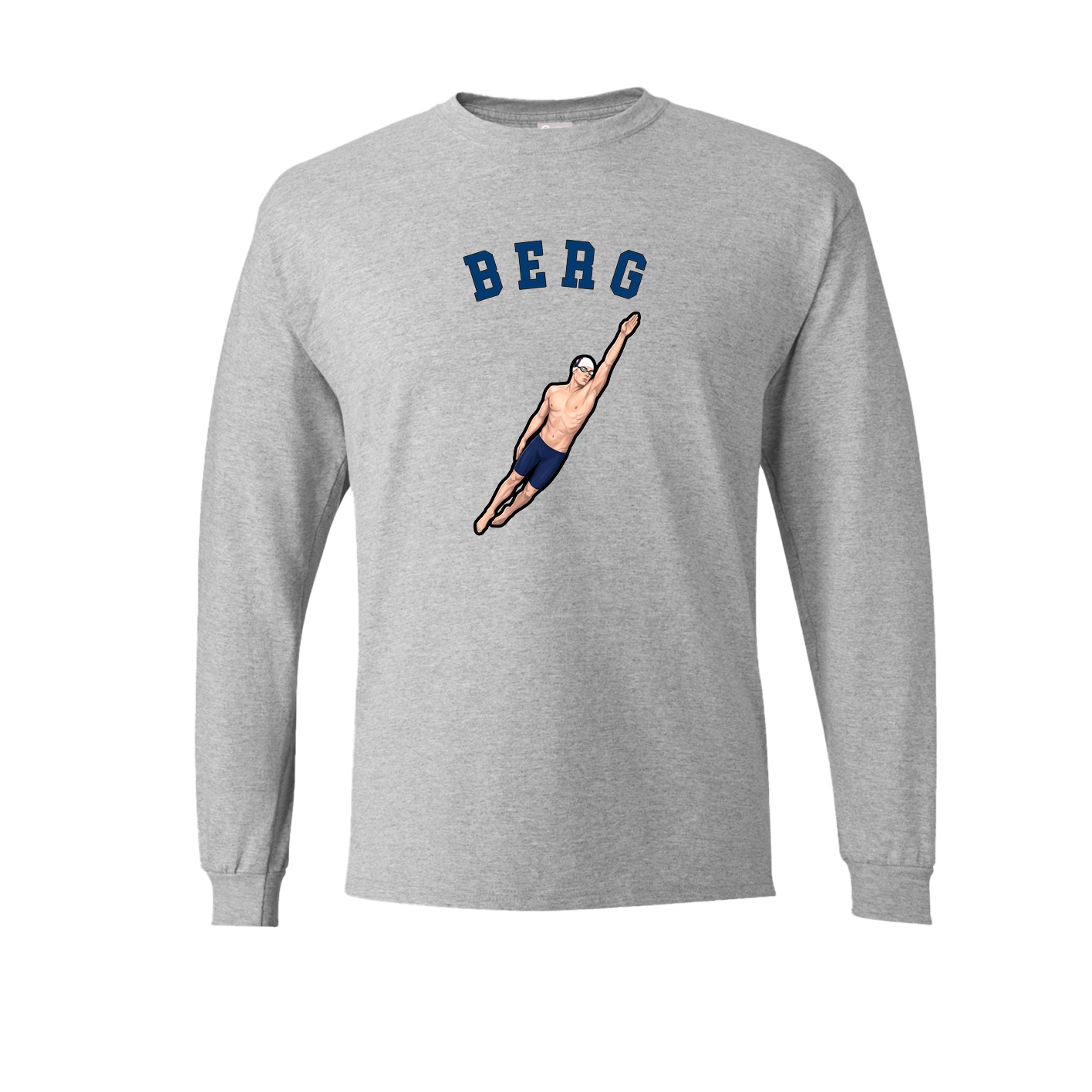 Long Sleeve Tee — Shirsey Arch in Grey