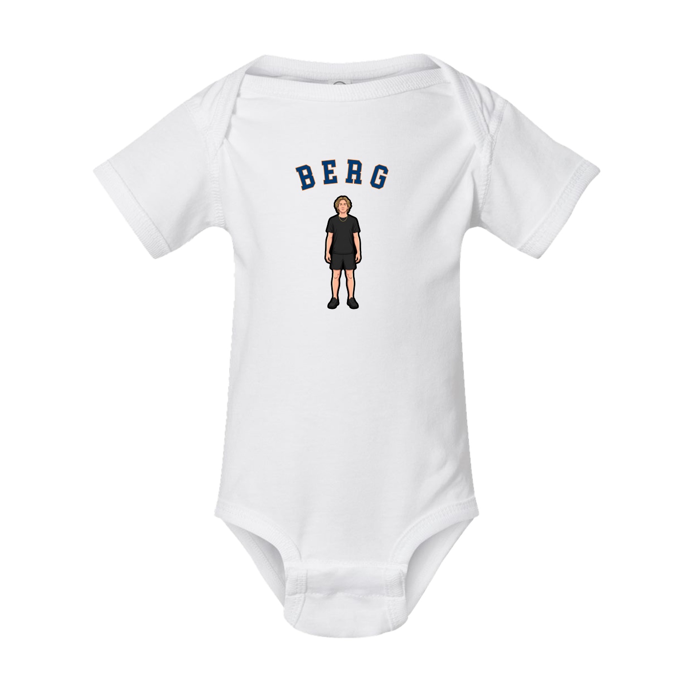 Baby Onesie — Shirsey Arch in White