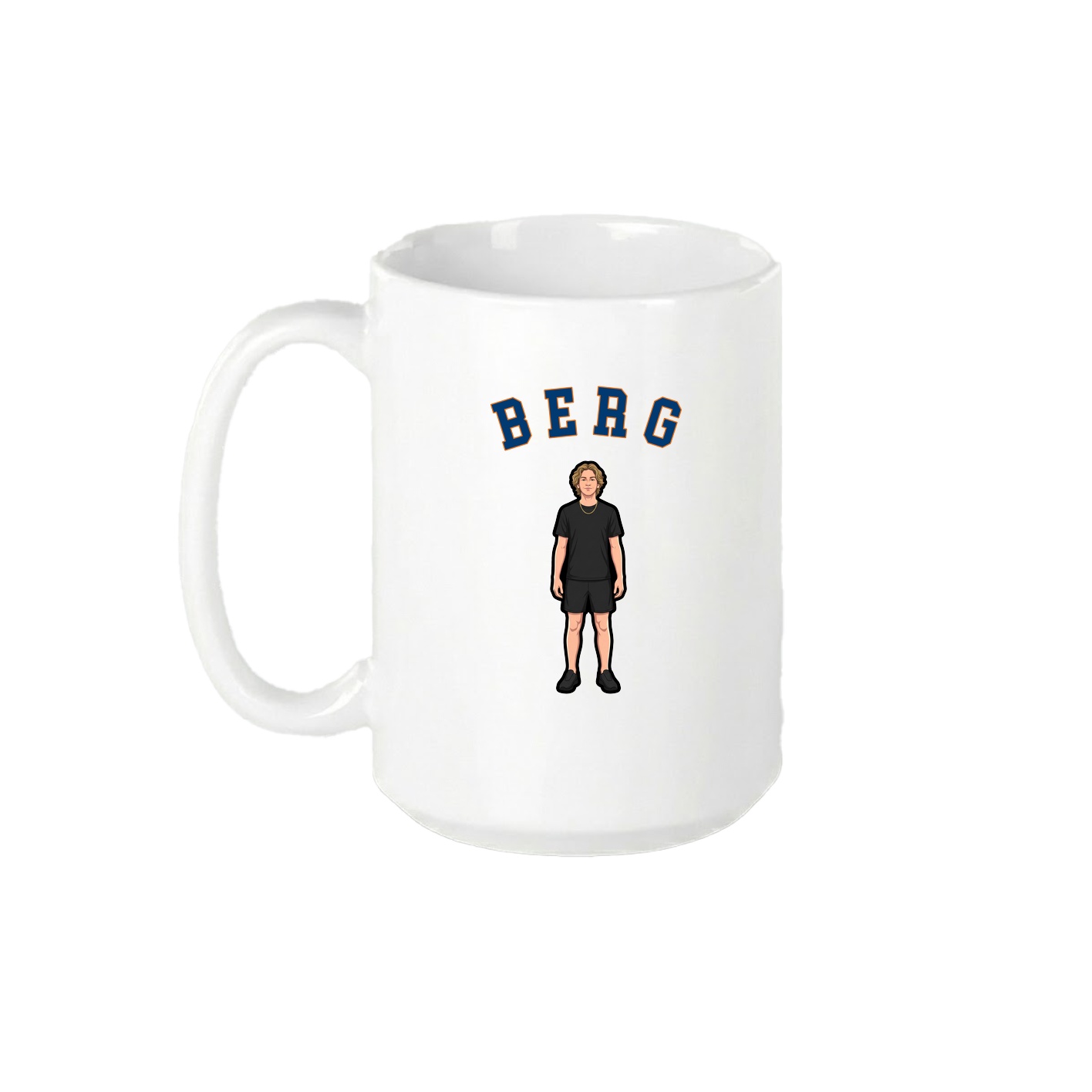 15oz Coffee Mug — Shirsey Arch in White