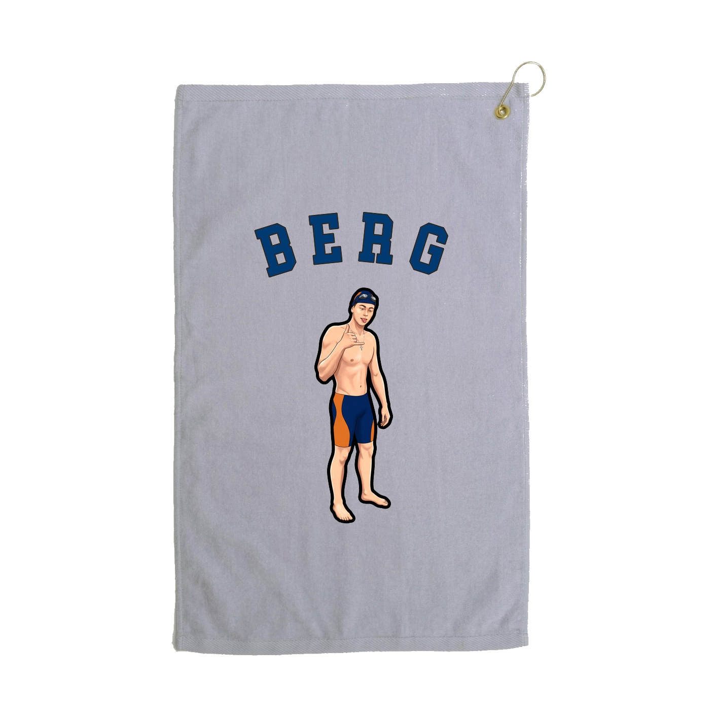 Golf Towel — Shirsey Arch in Grey