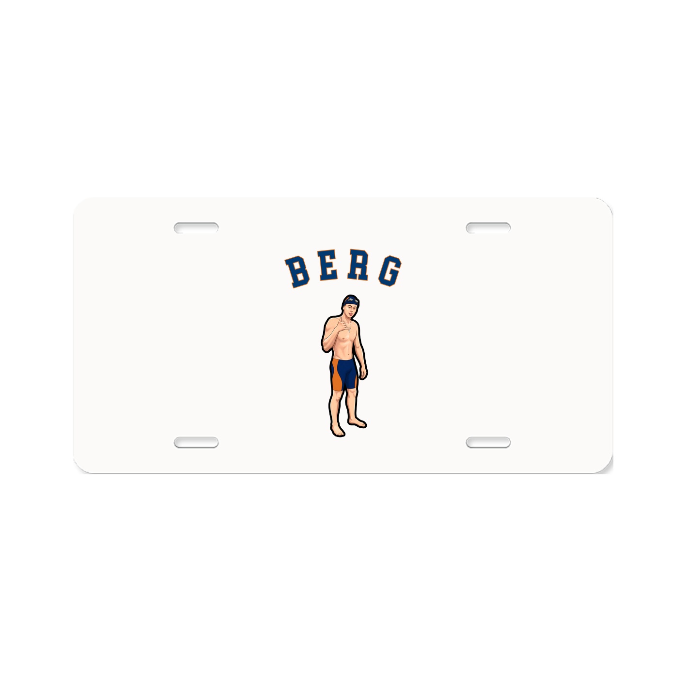 License Plate — Shirsey Arch in Classic