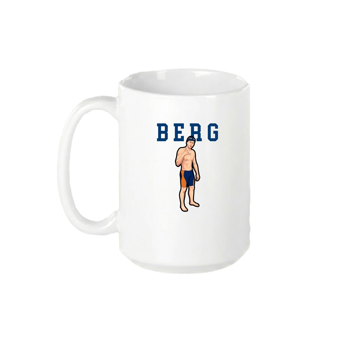 15oz Coffee Mug — Shirsey in White