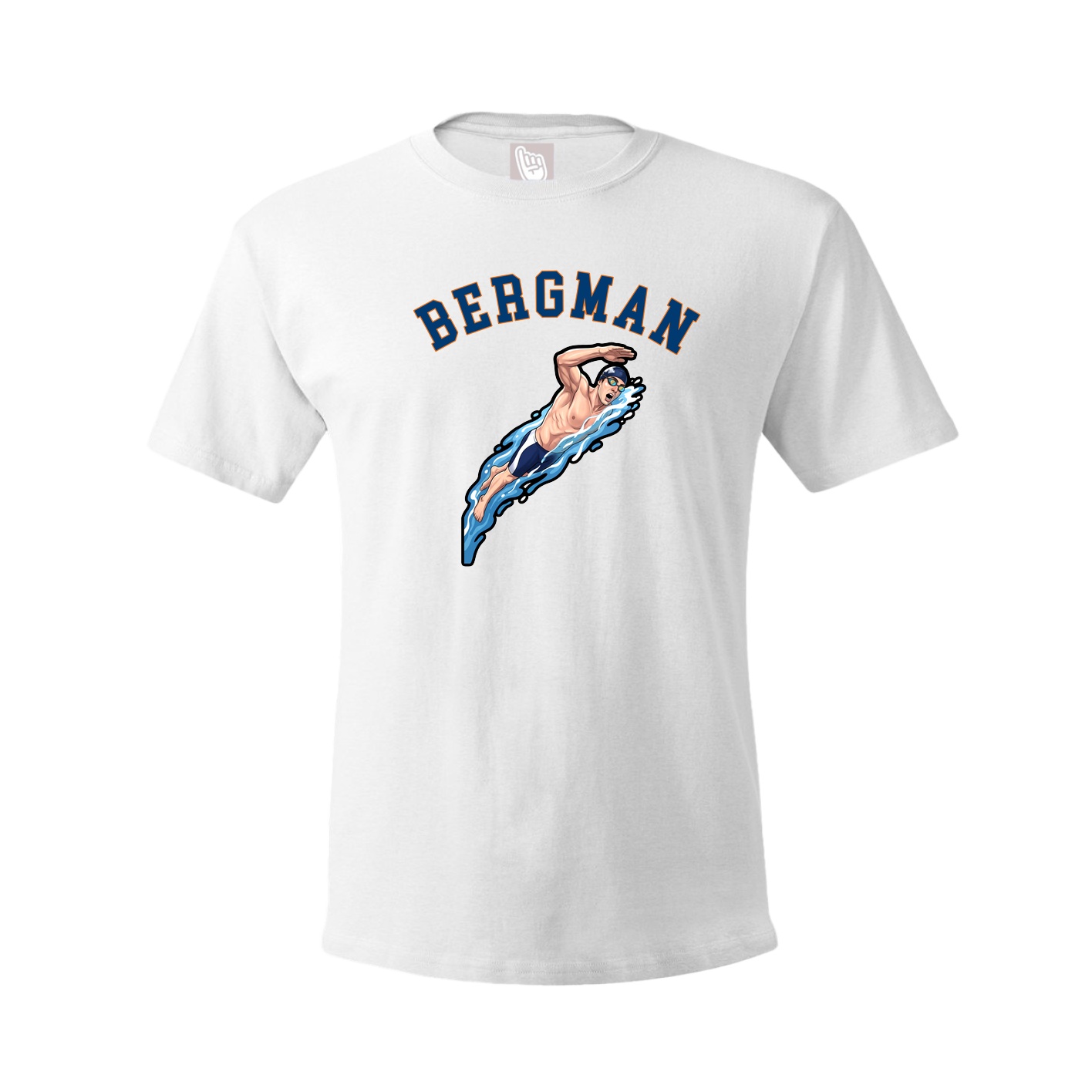Youth Tee — Shirsey Arch in White