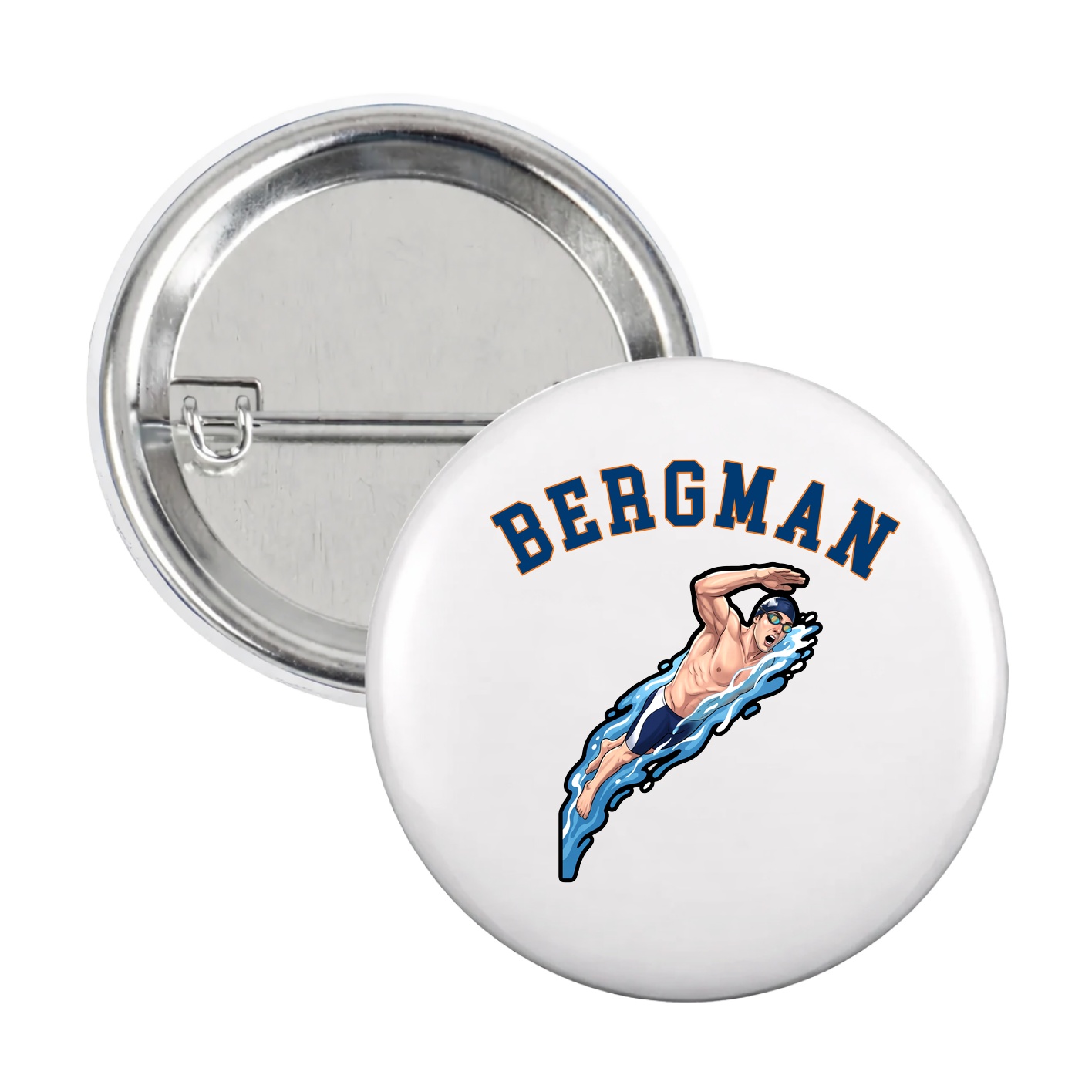 Game Day Button — Shirsey Arch in White